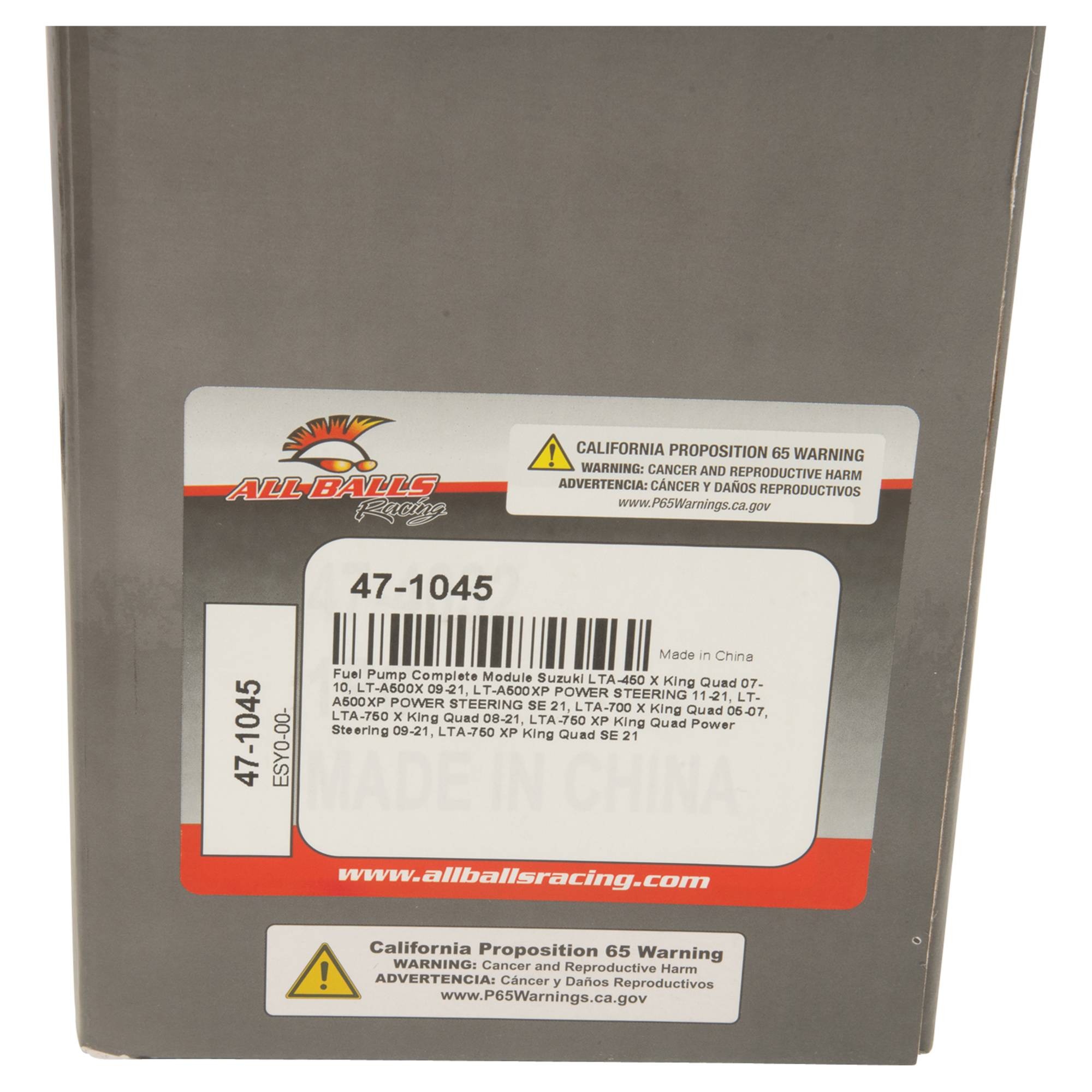 Fuel Pump Module For Suzuki LT-A450X Kingquad AXI 4X4 2007-2010; 47-1045
