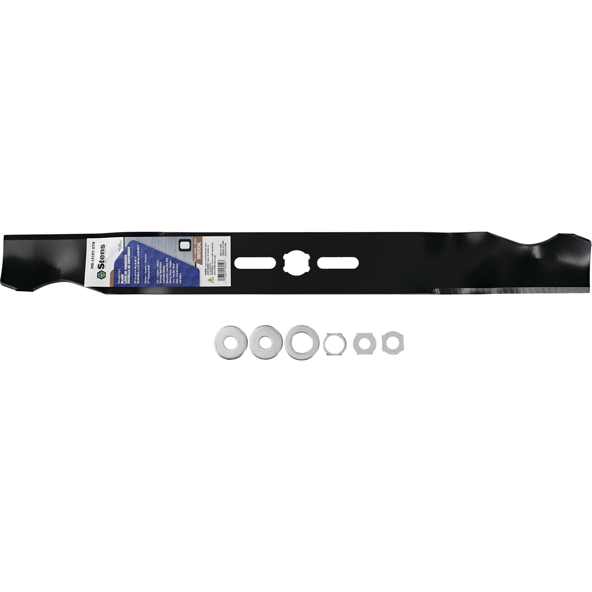 Universal 3-in-1 Blade For Universal Most Bolens, Craftsman 33402; 300-121RT-STN