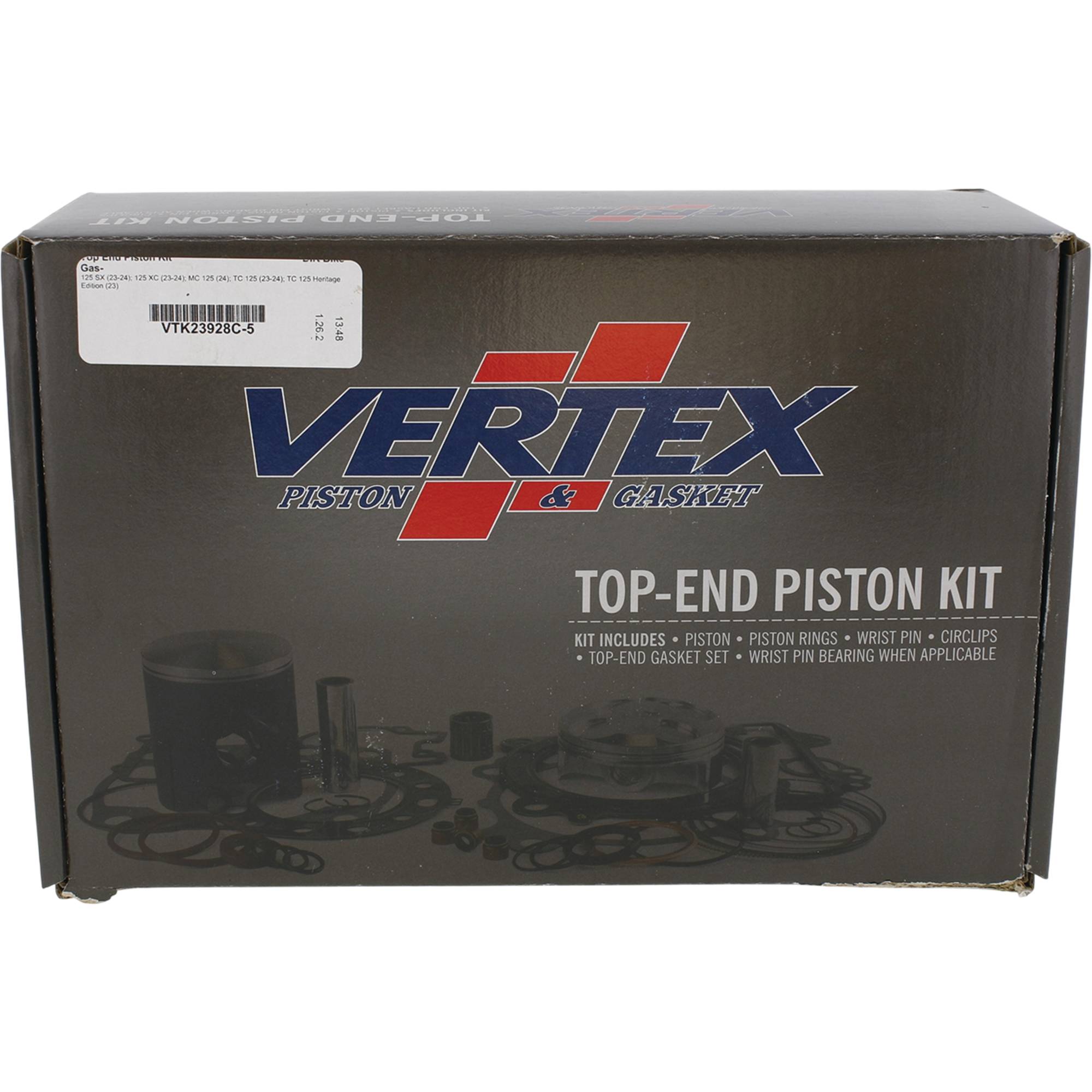 Top End Piston Kit For KTM 125 SX 2023-2024, 125 XC 2023-2024; VTK23928C-5