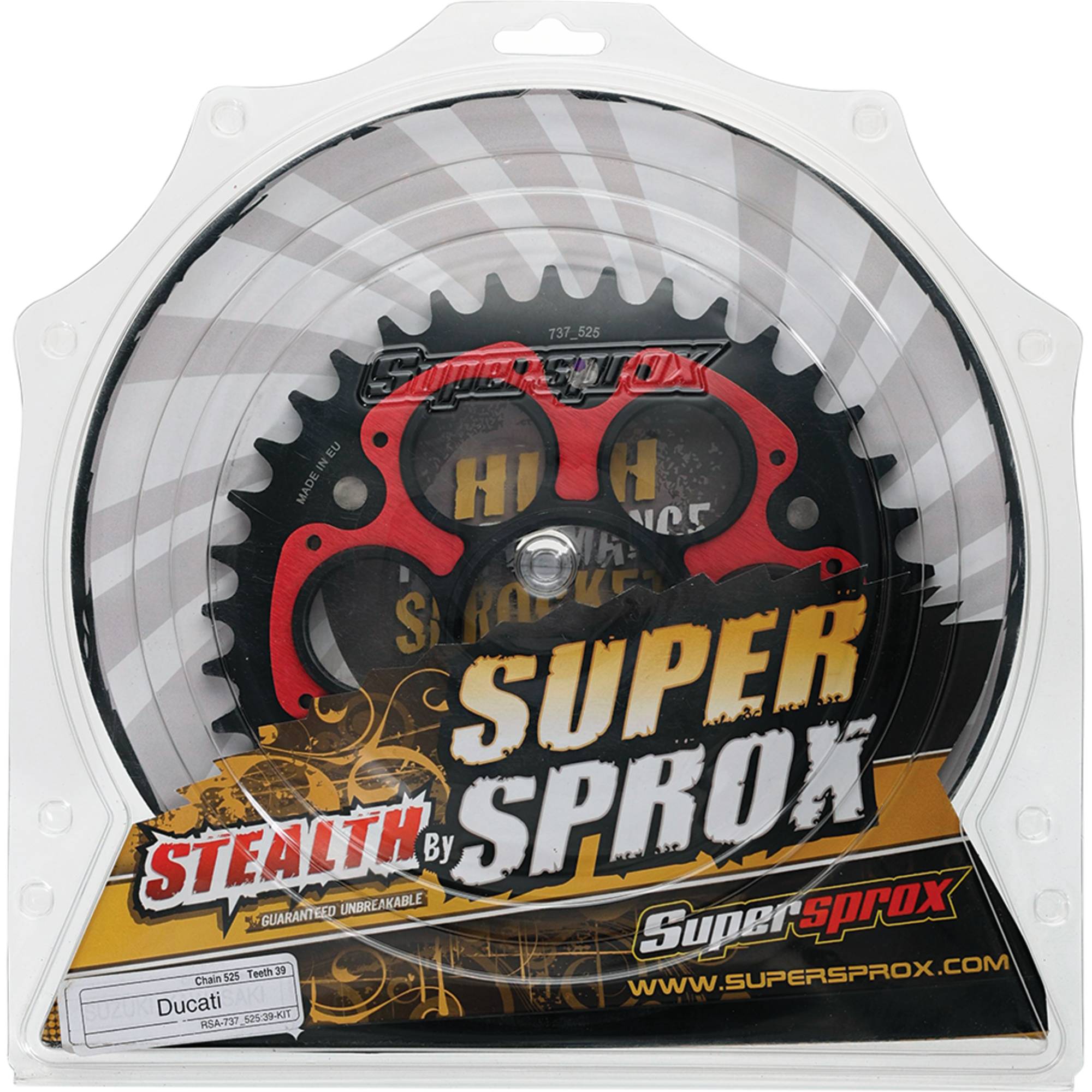Ducati Edge Kit 525 Conversion For Ducati 1098 2007-2008; RSA-737525-39-KIT