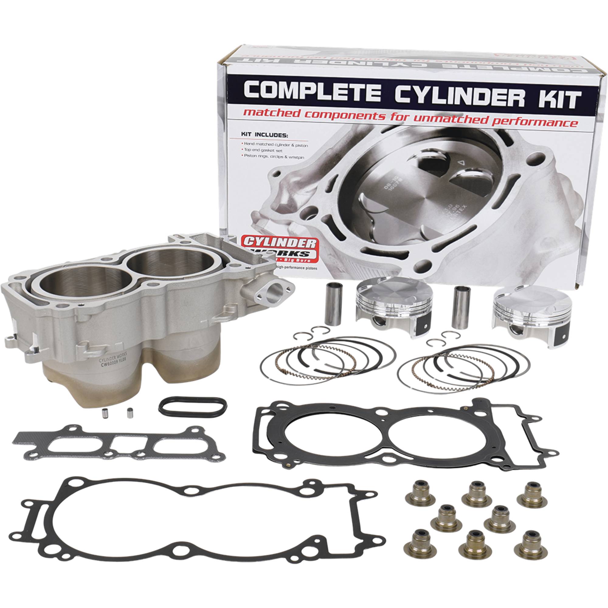 Standard Bore Cylinder Kit For Polaris RZR XP 1000 Premium 2024-2025; CW60009K01