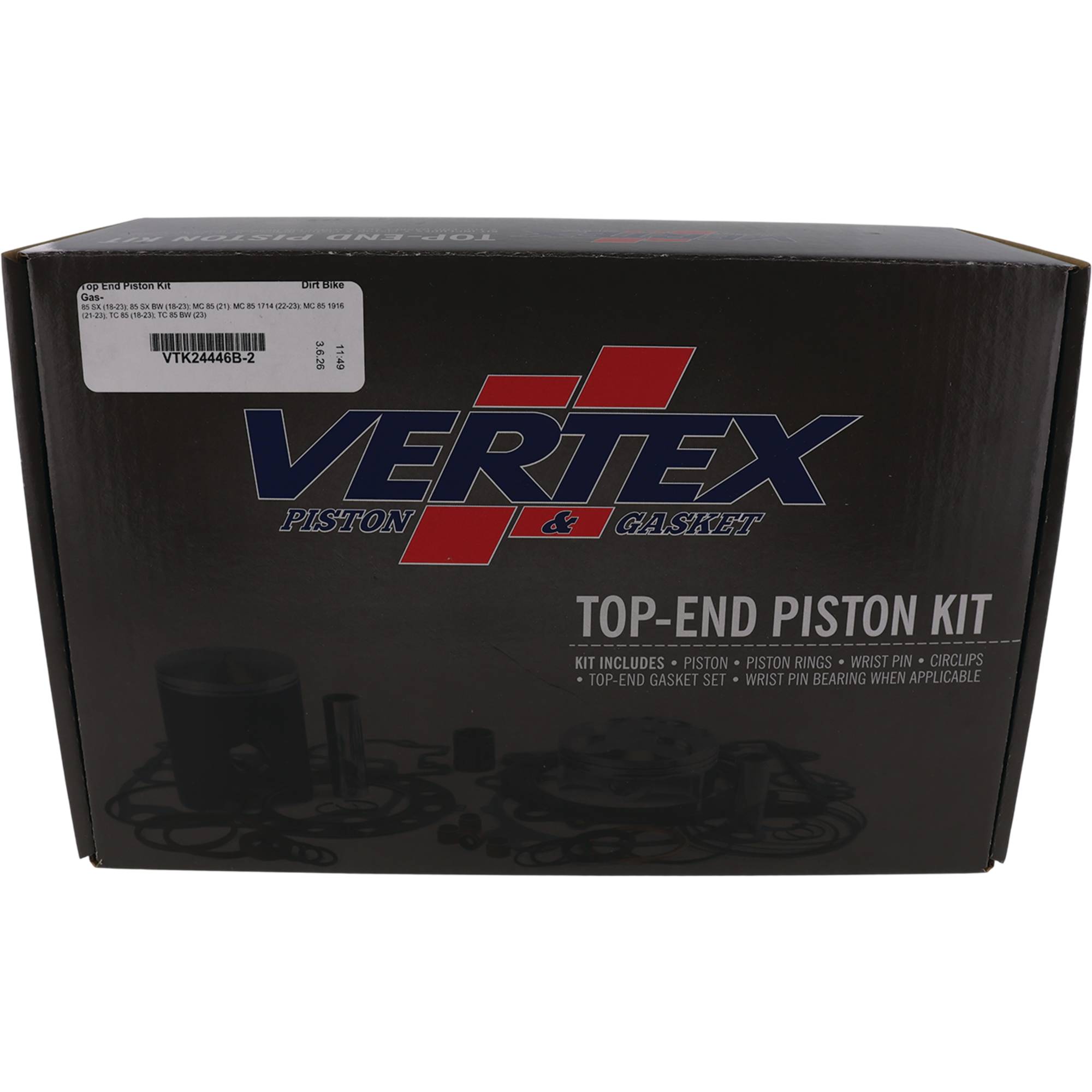 Top End Piston Kit For KTM 85 SX 2018-2024, 85 SX BW 2018-2024; VTK24446B-2