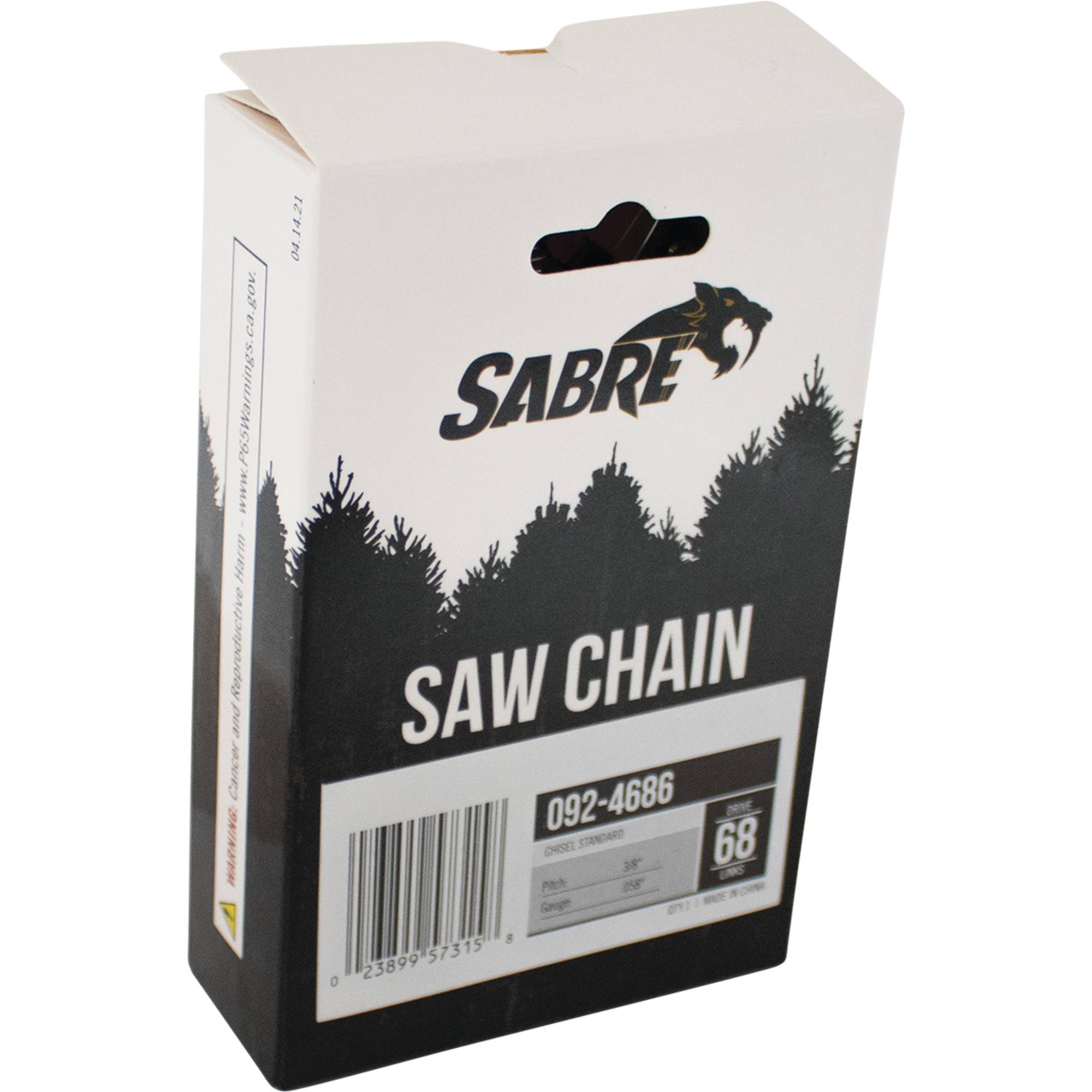 Chain Pre-Cut Loop 68 DL For Carlton A2LM-068G, Husqvarna 501842868 092-4686