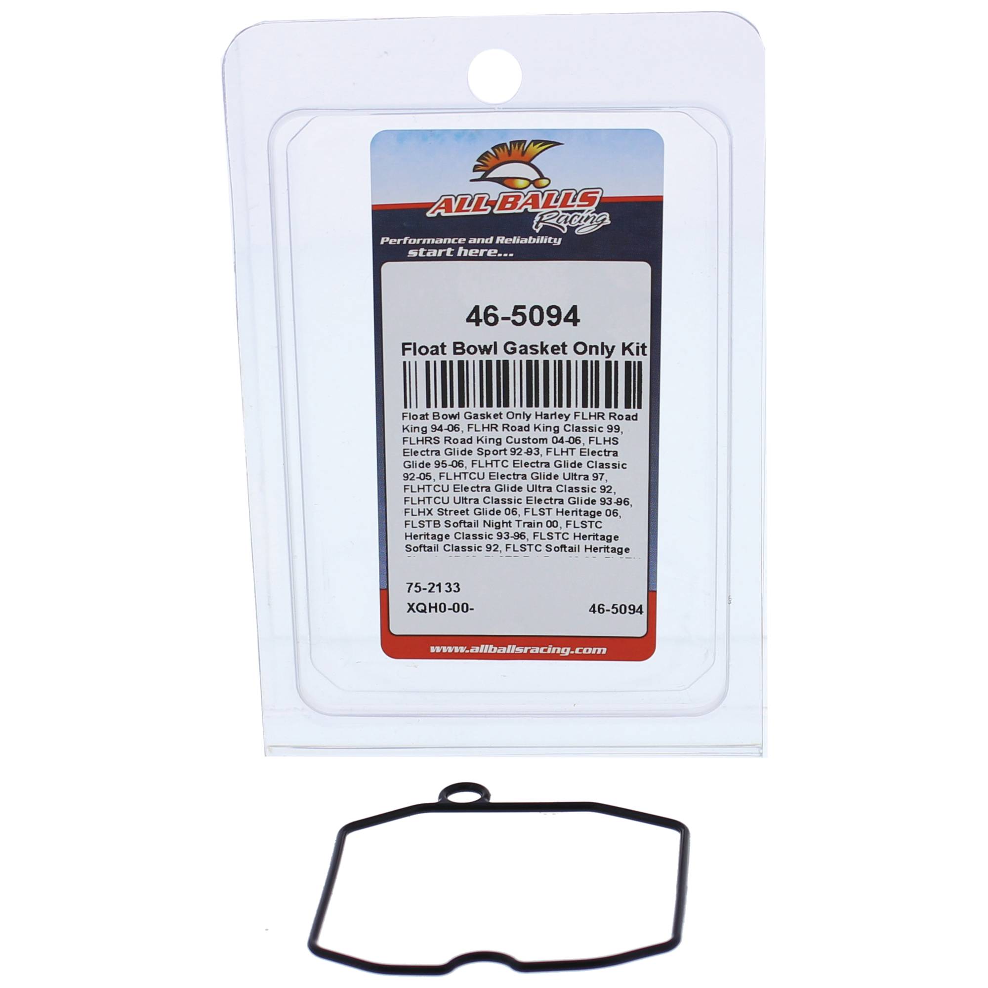 All Balls Float Bowl Gasket Only Kit (46-5094) for Harley FXD Super Glide 95-04