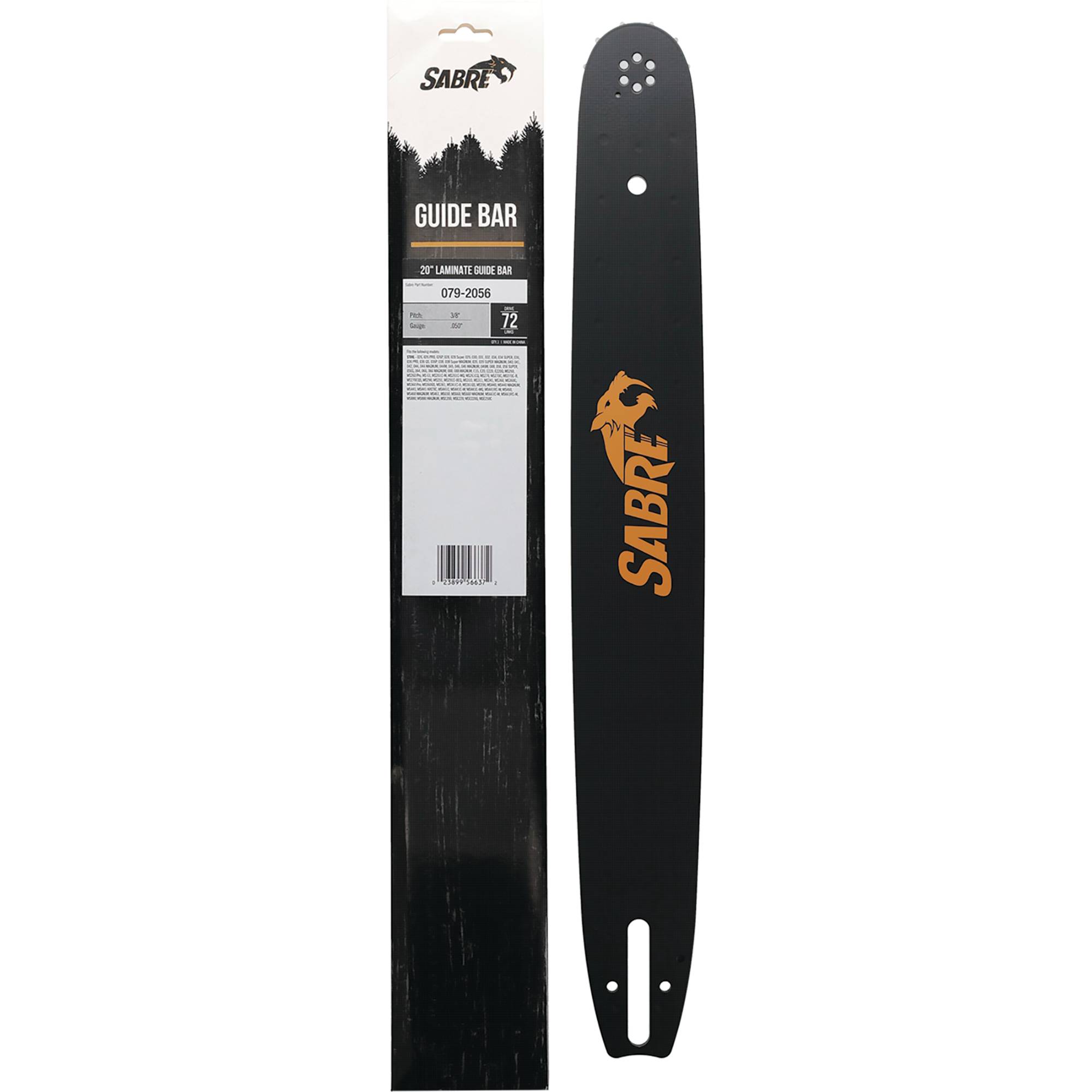 20" Laminate Sprocket Nose Bar For Stihl 026, 026 PRO, 028, 028 Super 079-2056