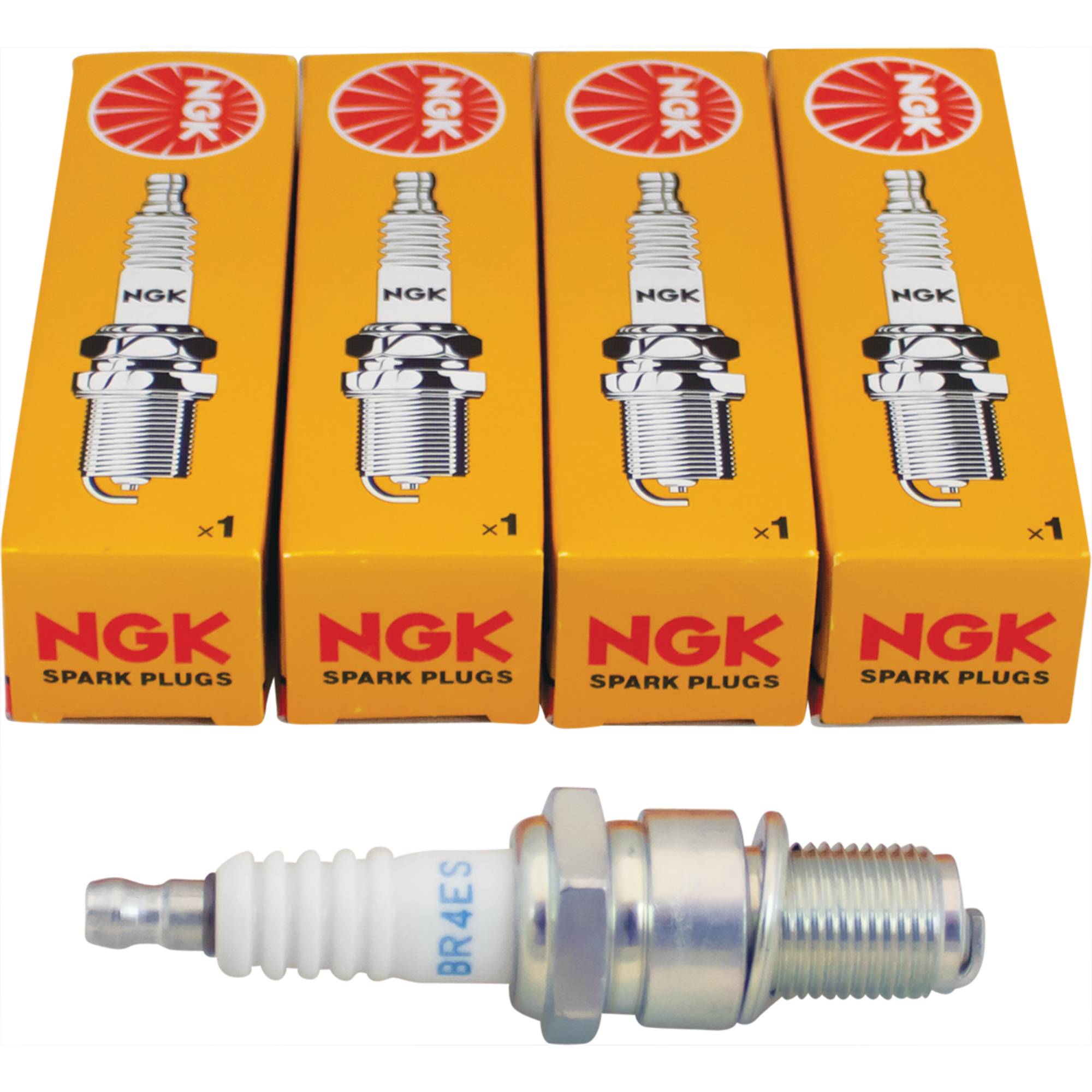 Spark Plug For Yamaha 1991 and up 1097, BR4ES, 2815, NGK-BR4ES-00 130-264-4