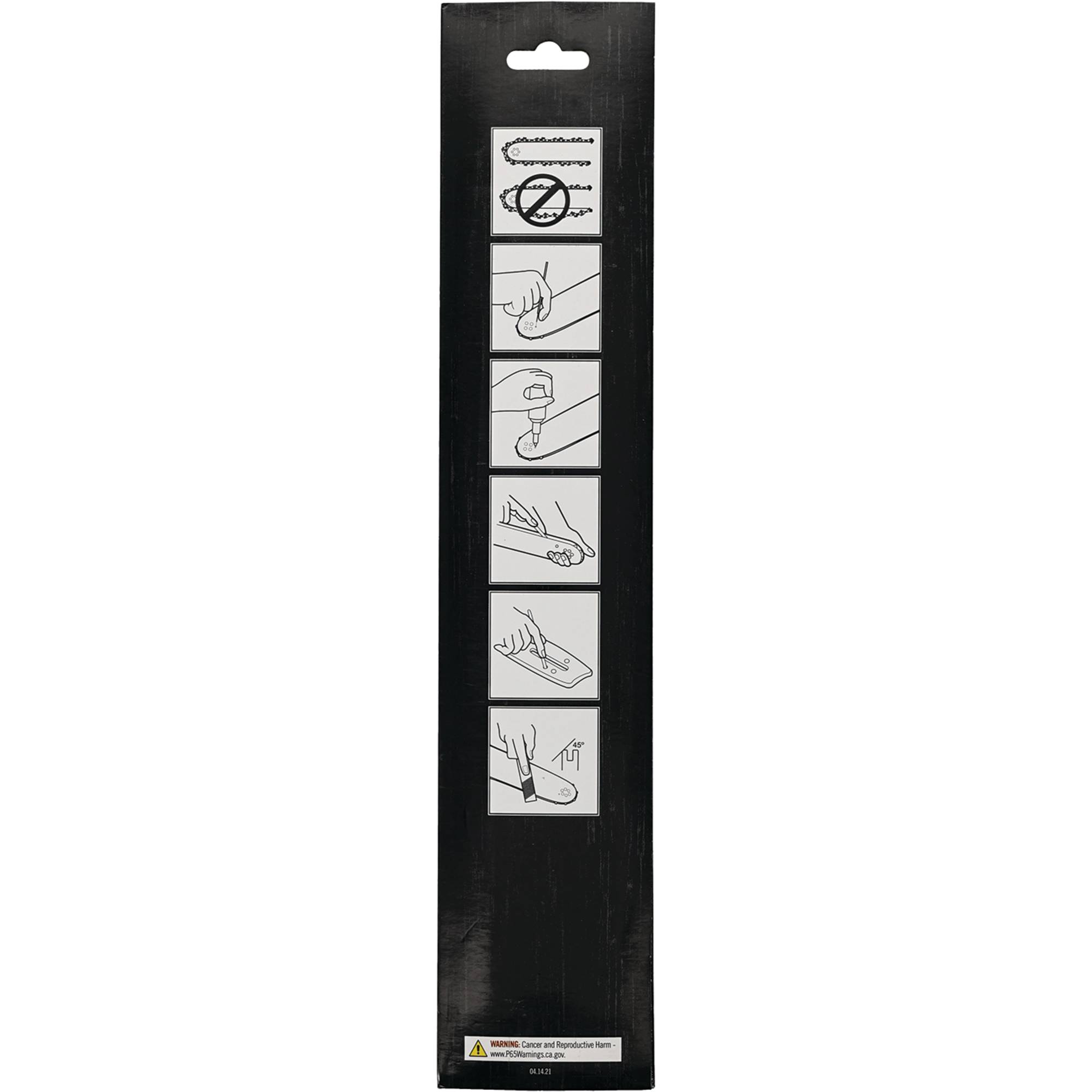 12" Mini Laminate Sprocket Nose Bar For Craftsman 3400, 3401, 3402 077-2206