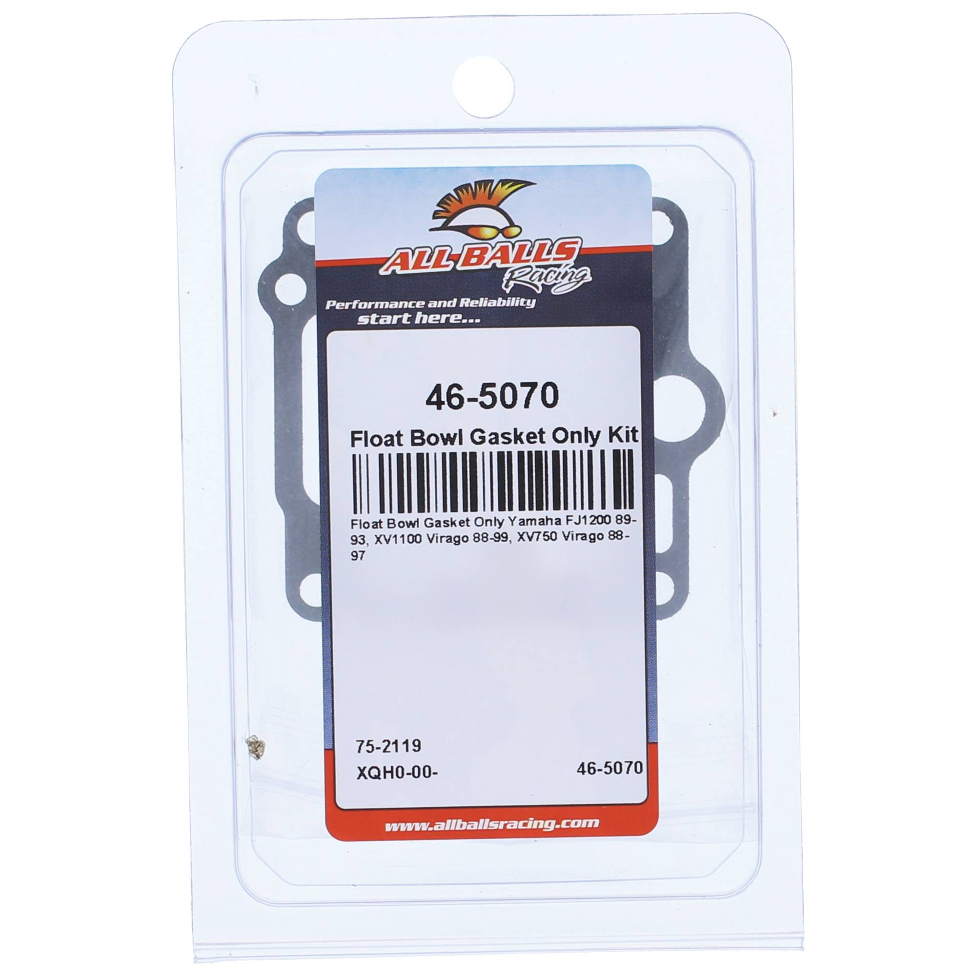 All Balls Float Bowl Gasket Only Kit (46-5070) for Yamaha XV750 Virago 88-97