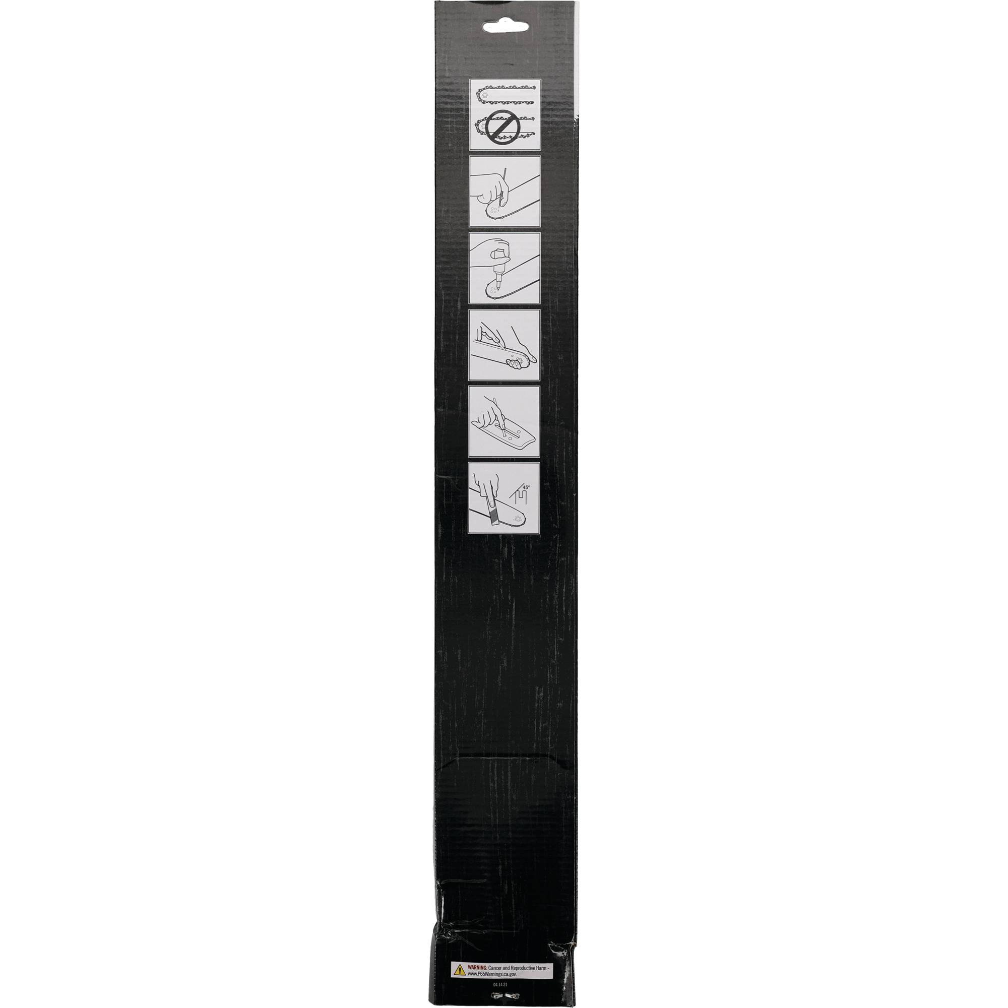 18" Replaceable Sprocket Nose Bar For Cub Cadet CS5018, CS5220, CS5720 075-3226