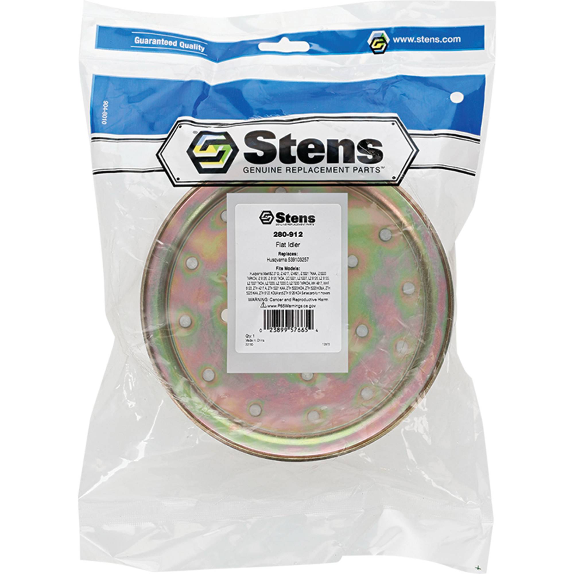 Flat Idler For Husqvarna Most BZ 27 D, iZ 4217, iZ 4821, iZ 5221 TKAA 280-912