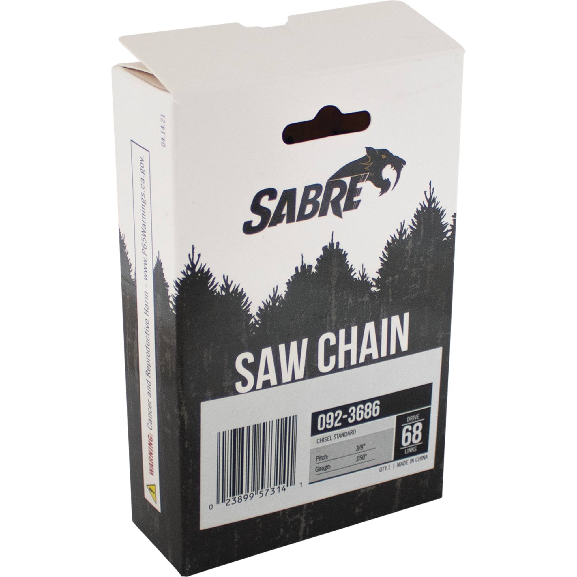 Chain Pre-Cut Loop 68 DL For Cub Cadet CS5720, Efco 181, MT 6500 092-3686