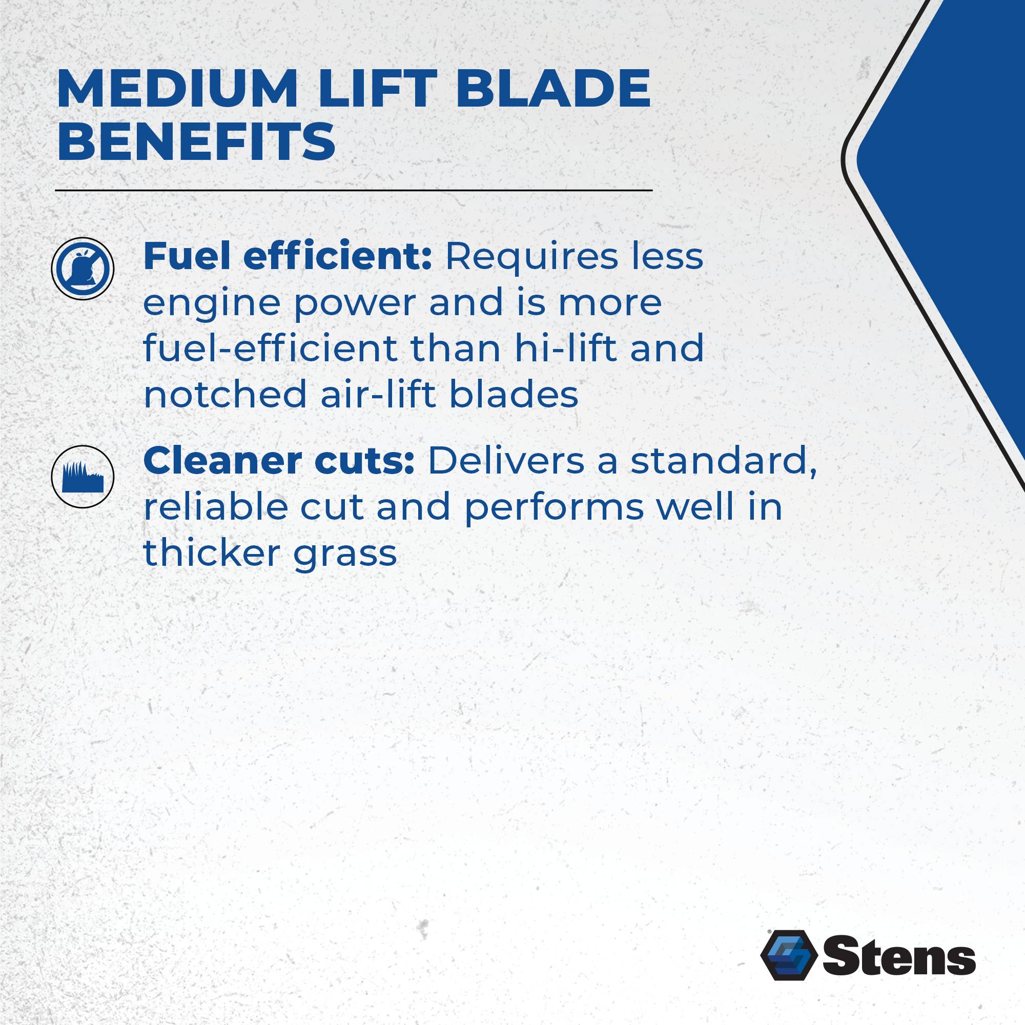 Medium-Lift Blade For Toro 18" Recycler 140-4859 18"Len, 2 1/2" Width 310-927