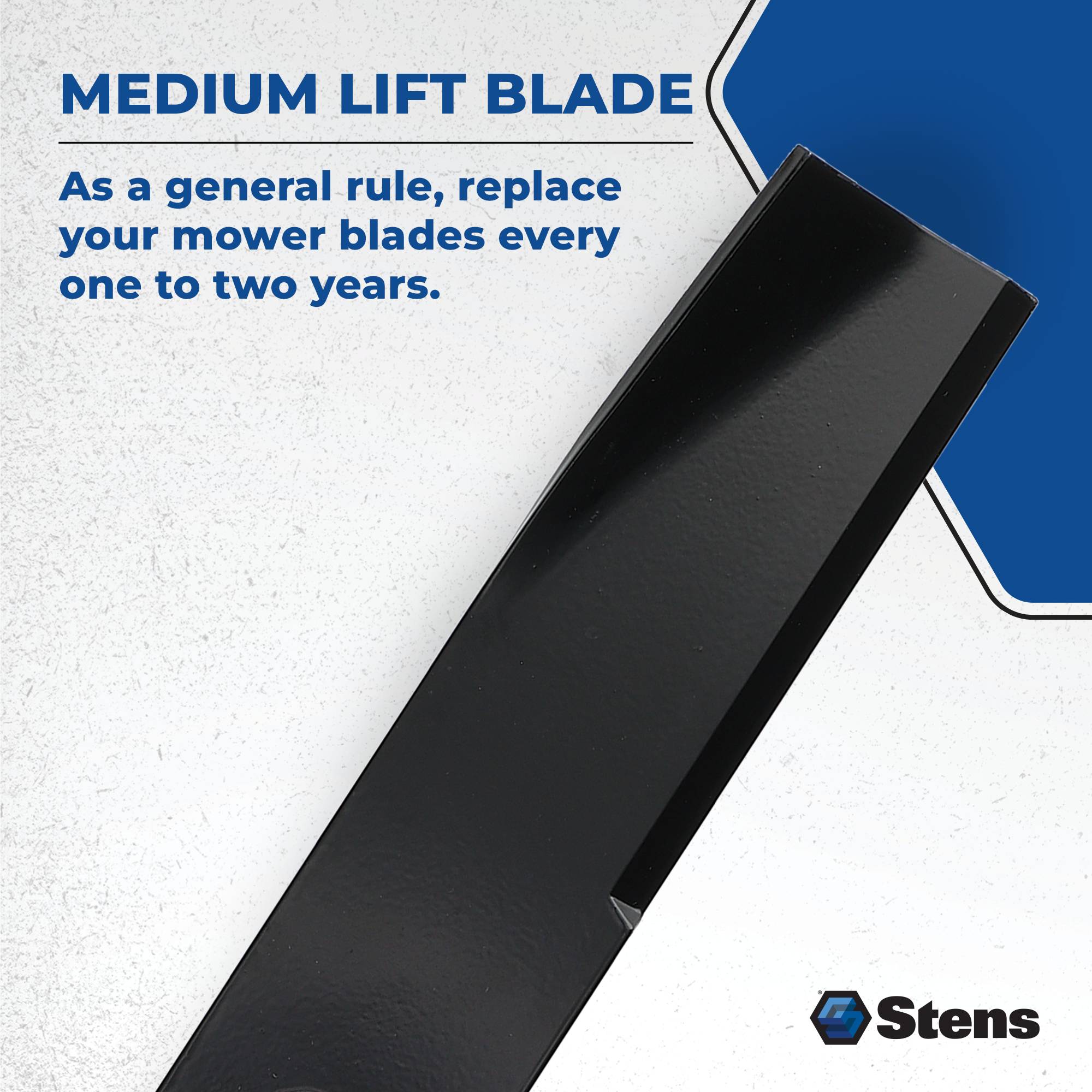 Medium-Lift Blade For Toro 18" Recycler 140-4859 18"Len, 2 1/2" Width 310-927