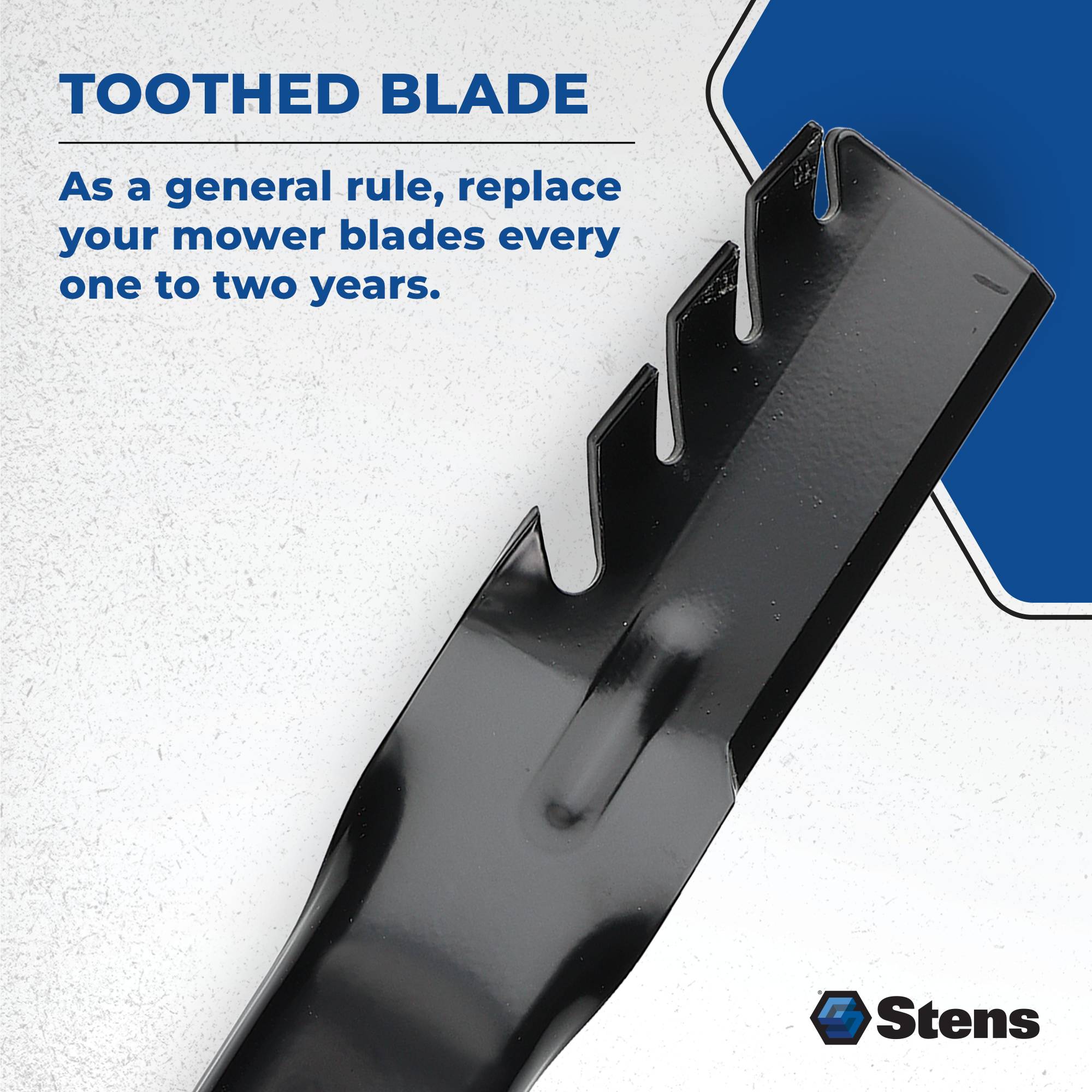 Mulching Blade For Walker 7705-25 5/8" Center hole, 2 5/16" Width; 310-931