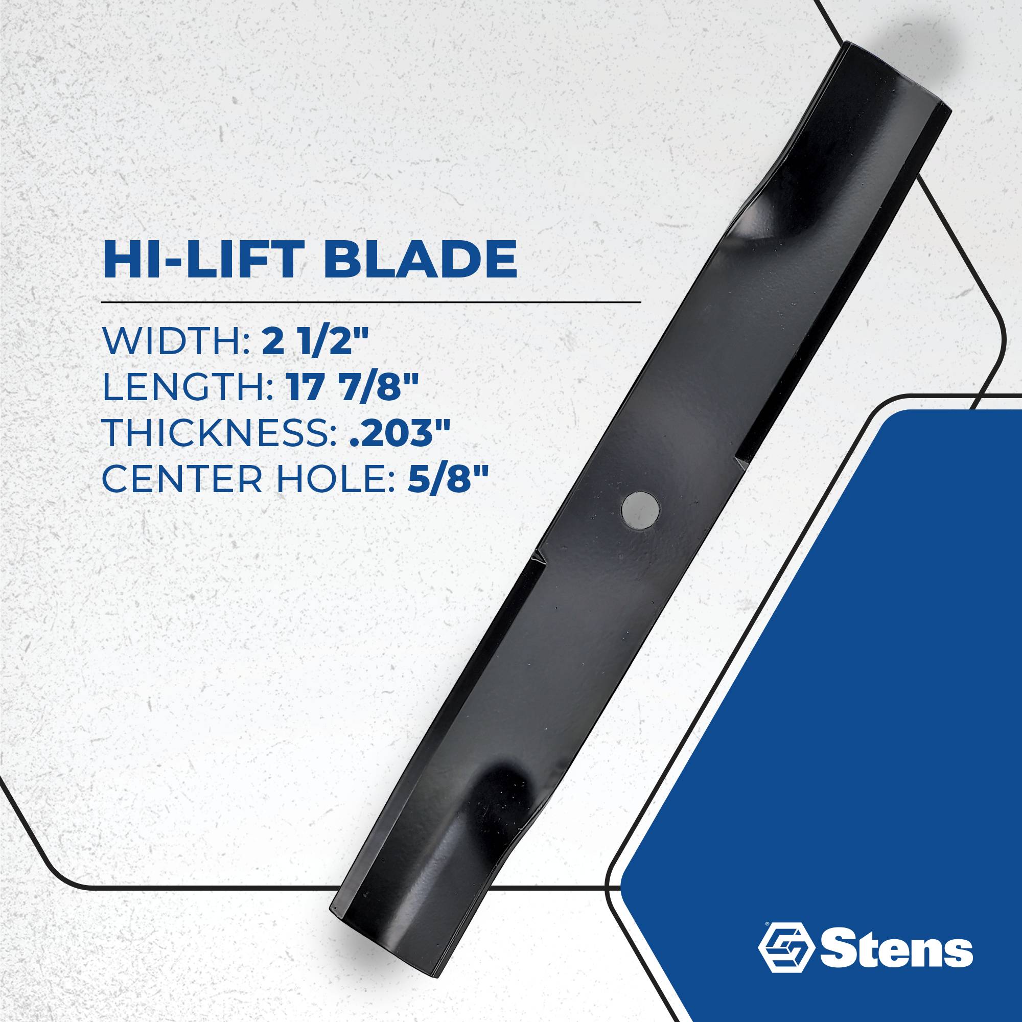 Hi-Lift Blade For Hustler 932004, 933382, 931881, 931899, 933077, 933325 330-913