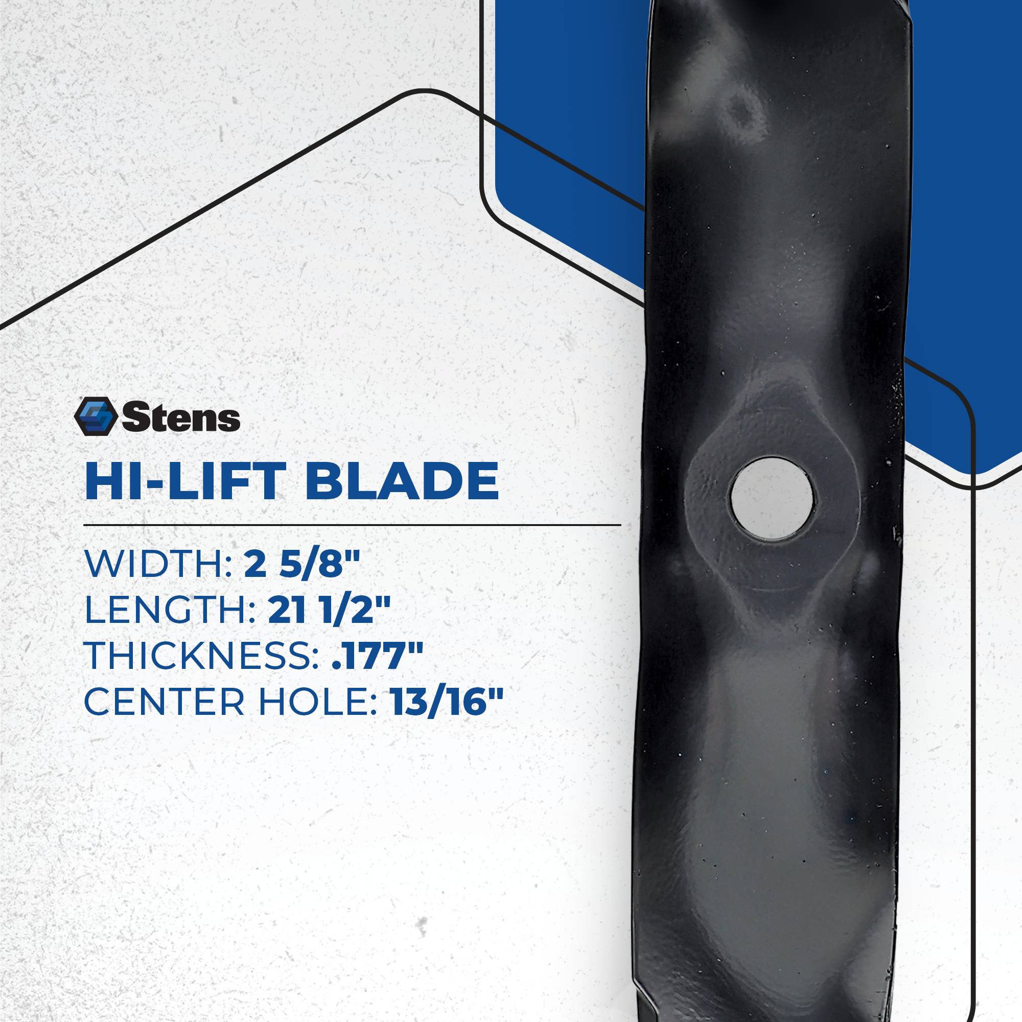 Hi-Lift Blade For John Deere S220, S240, X330, X350, X354, X370, Z315E; 330-919