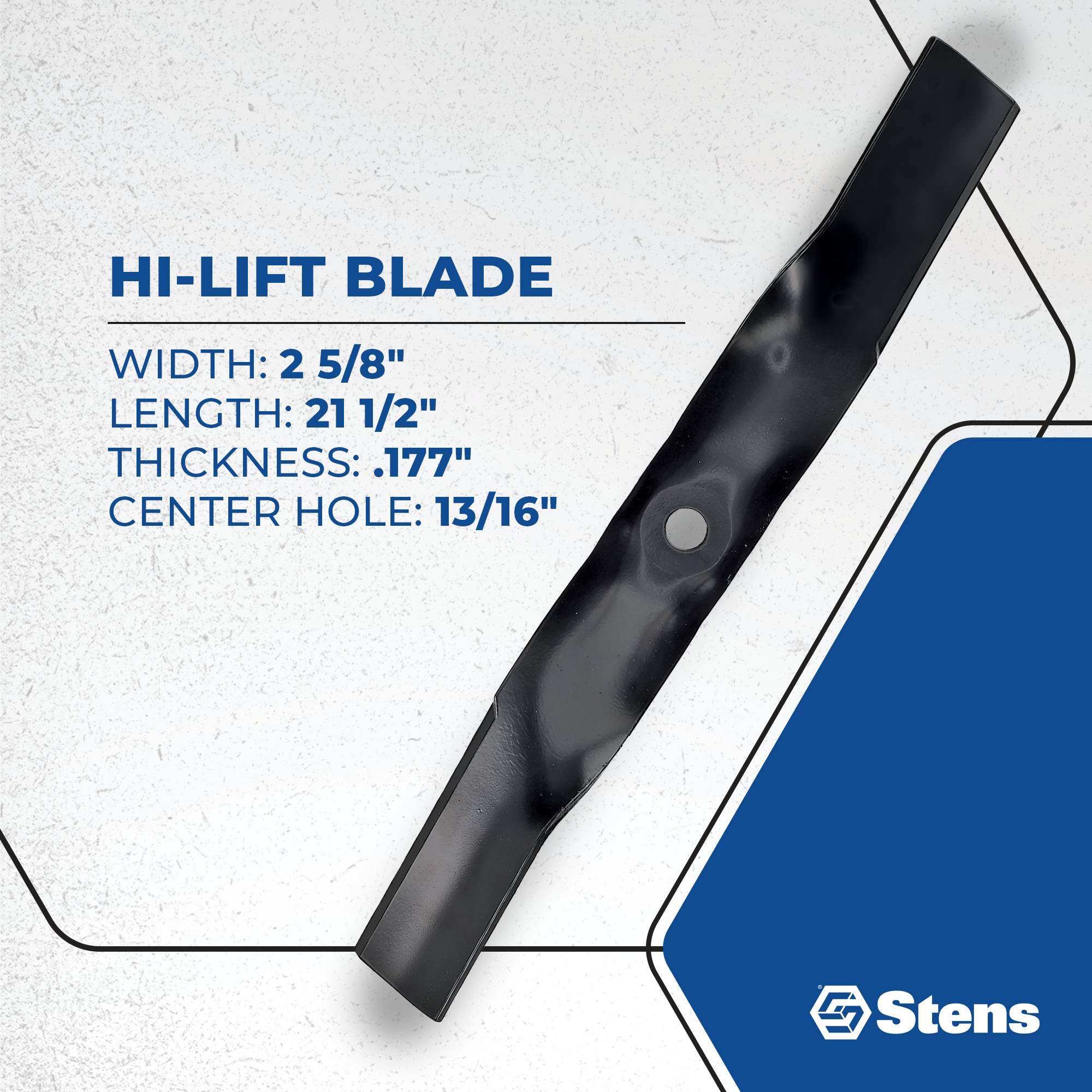 Hi-Lift Blade For John Deere S220, S240, X330, X350, X354, X370, Z315E; 330-919