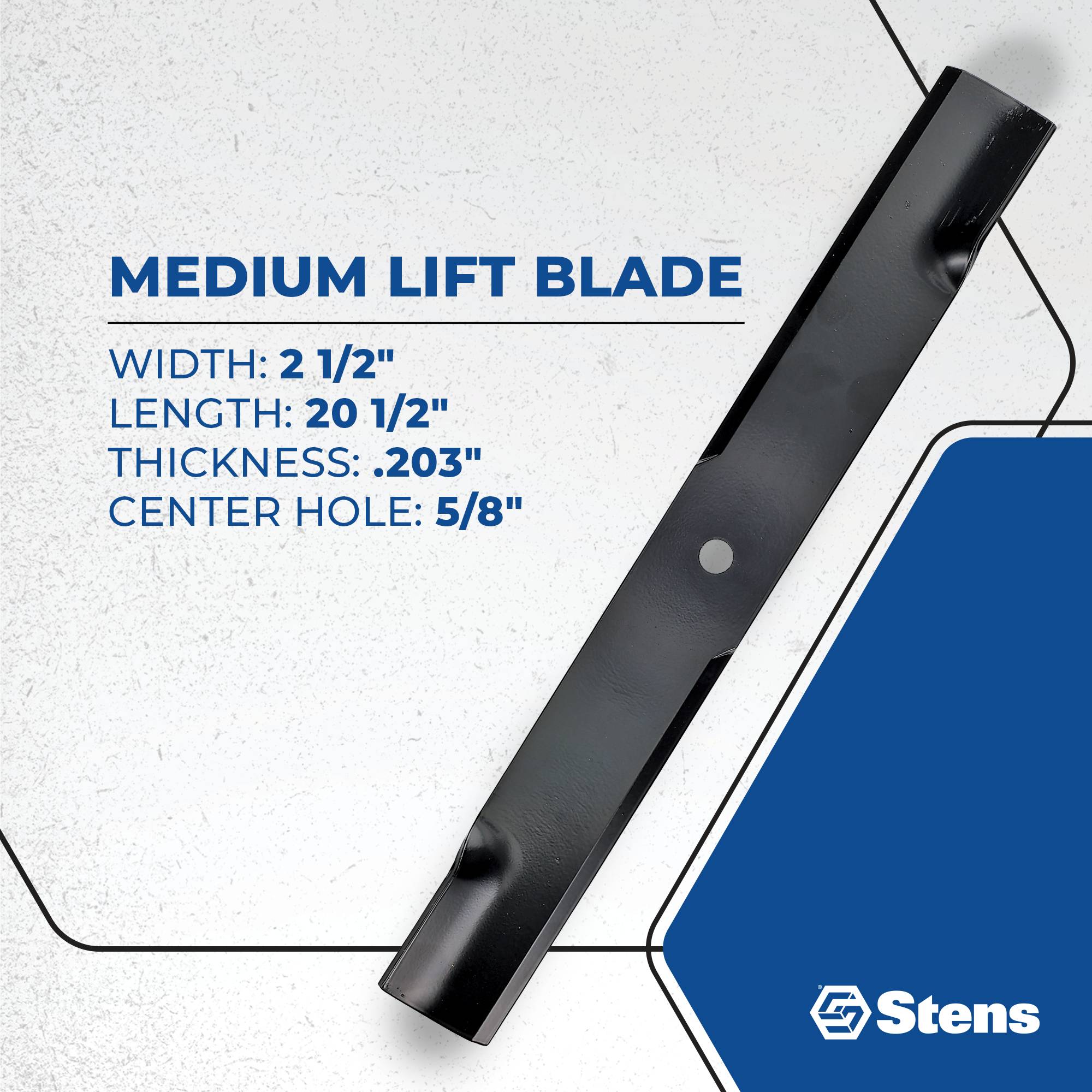 Medium-Lift Blade For Hustler 942862, 943035, 943217, 943225, 943241 330-933