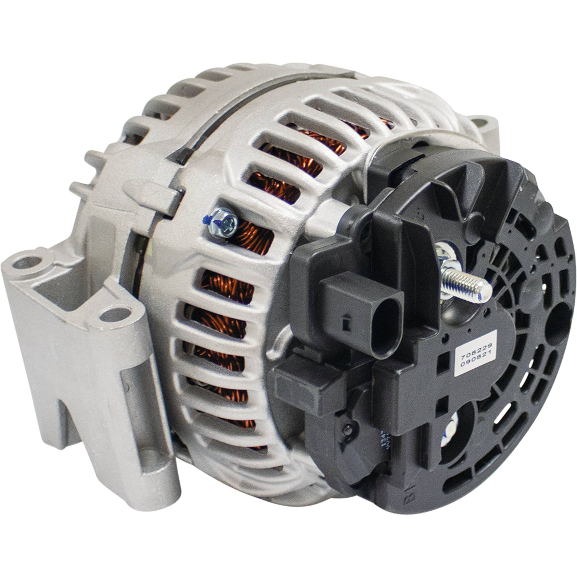 Alternator for Mercedes-Benz C300, GLK350, IR/IF 12-Volt 150 Amp 000-906-12-02
