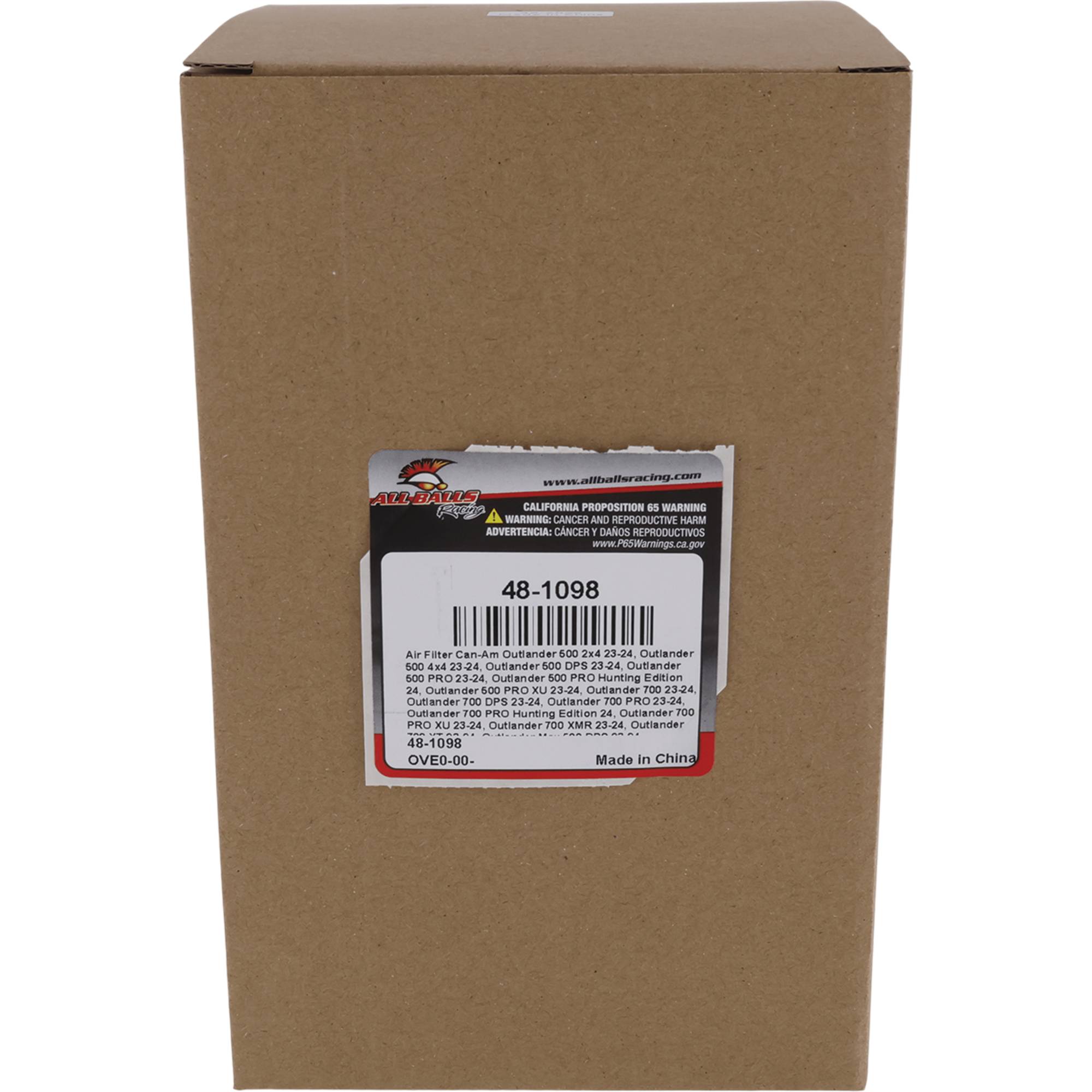 Air Filter For Can-Am Outlander 500 2x4, Outlander 500 4x4 2023-2025; 48-1098