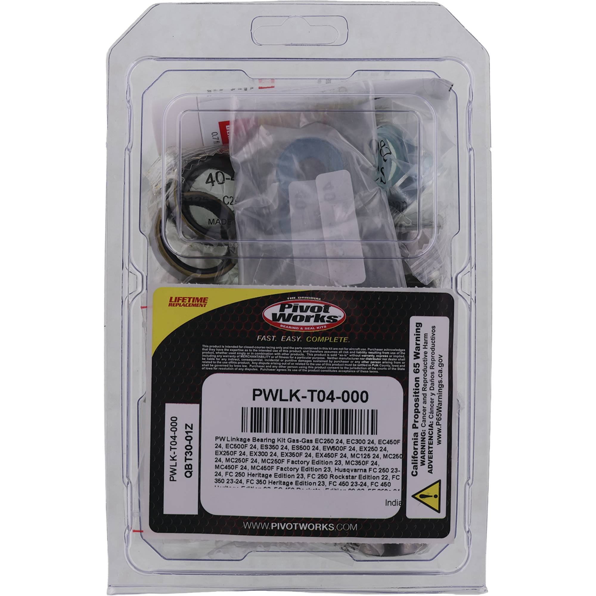 PW-Linkage Rebuild Kit For Gas-Gas EC250, EC300, EC450F 2024; PWLK-T04-000