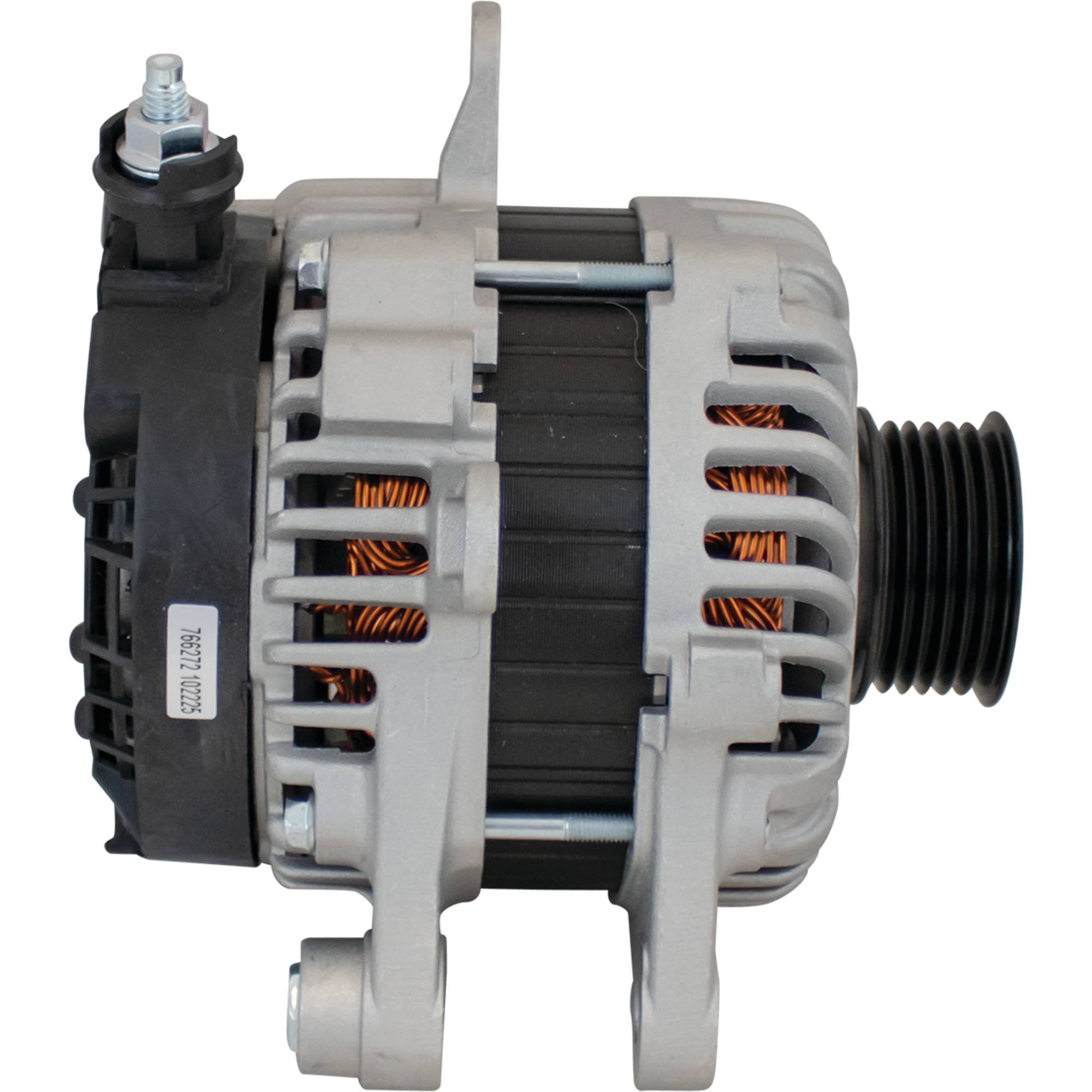 12V Alternator 6 Grooves, 51 mm Groove OD, 130 Amps, CW Rotation; 400-48306