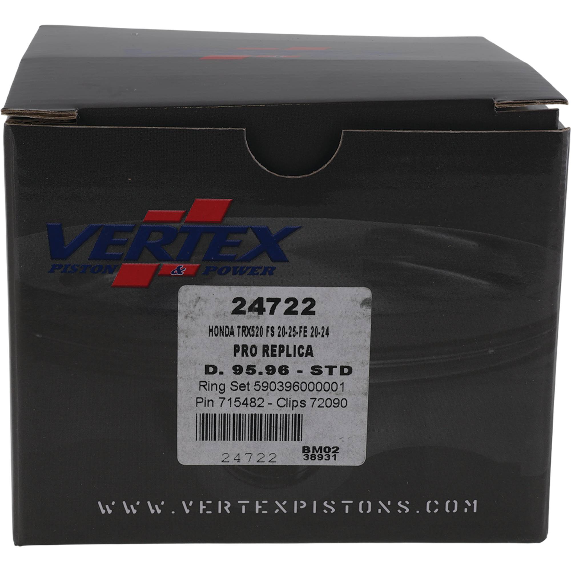 Forged Replica Piston Kit For Honda Pioneer 520 2021–2023, 2025; 24722
