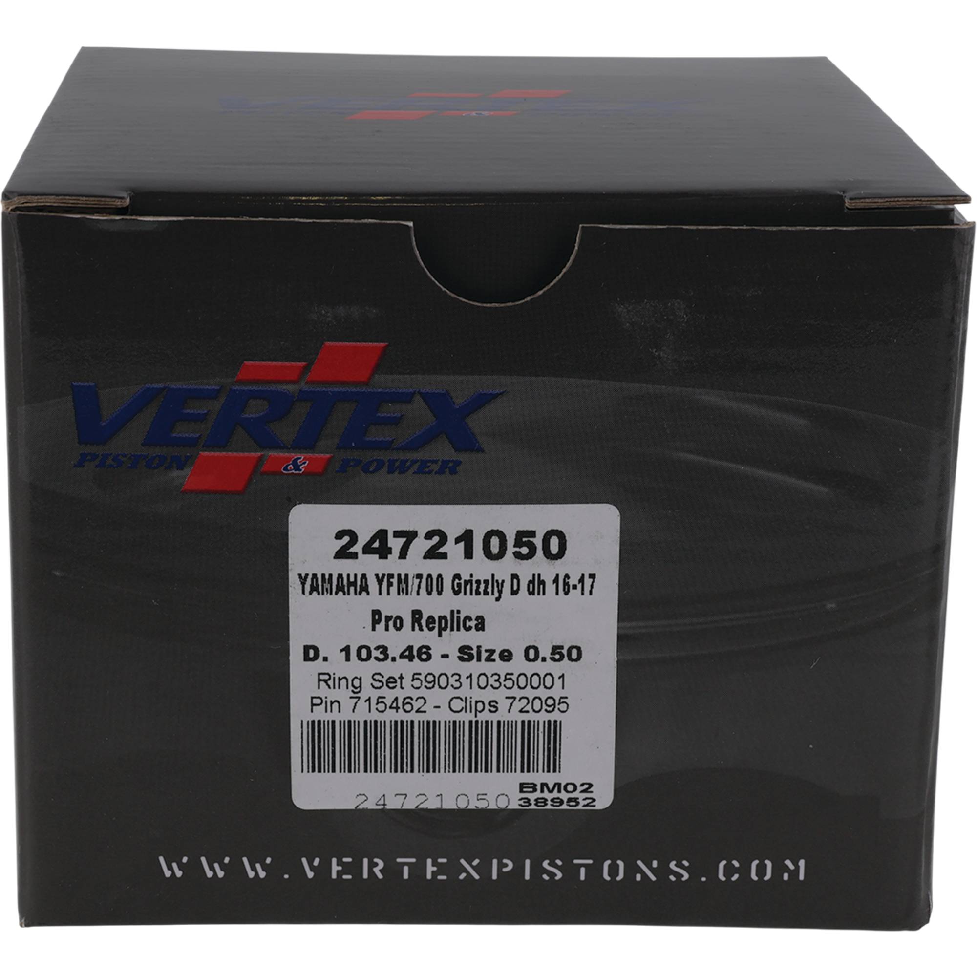 Forged Replica Piston Kit For Yamaha YFM 700 D Grizzly 4x4 2016–2017; 24721050