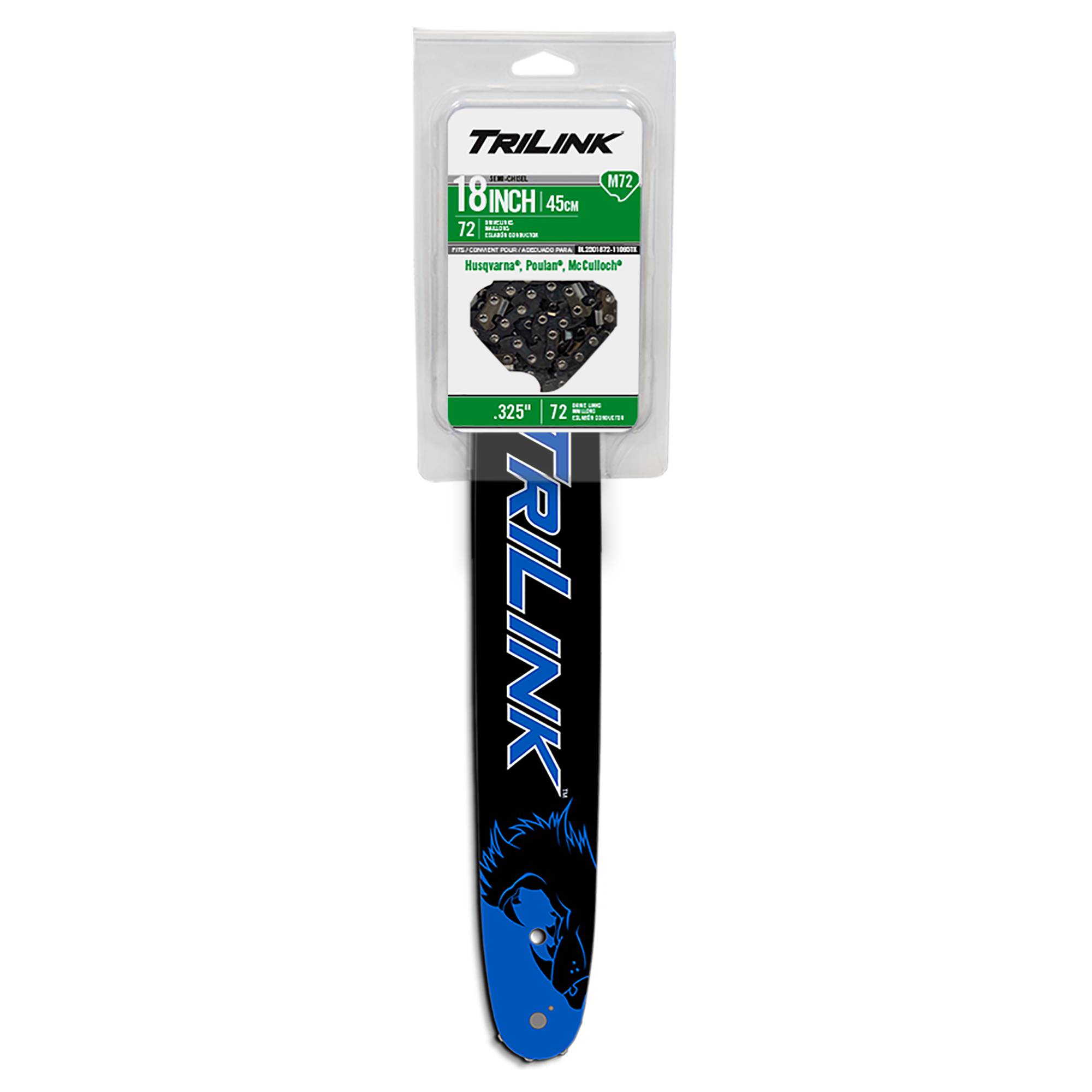 18" Bar and Chain Combo .050" Chainsaw Gauge, 72 Drive Links BL2501872-11095TK
