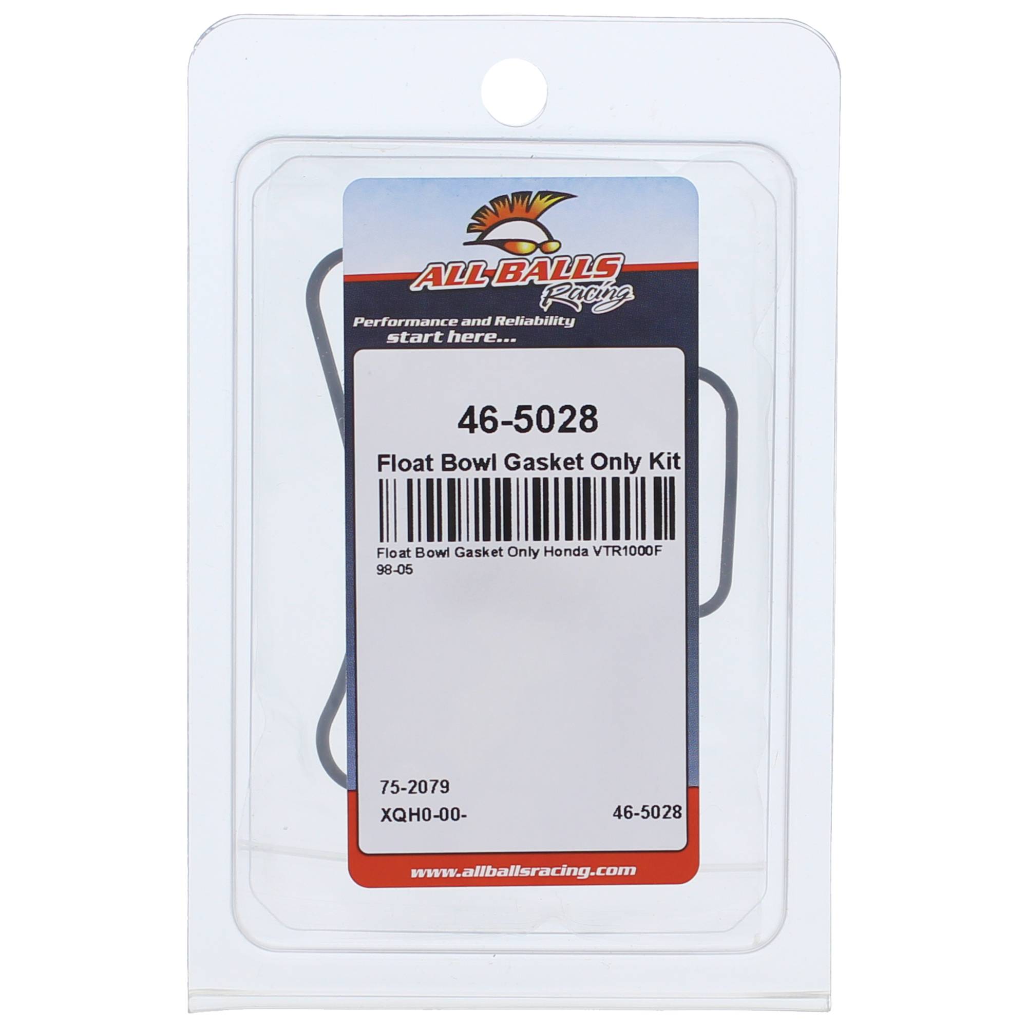 All Balls Float Bowl Gasket Only Kit (46-5028) for Honda VTR1000F 98-05