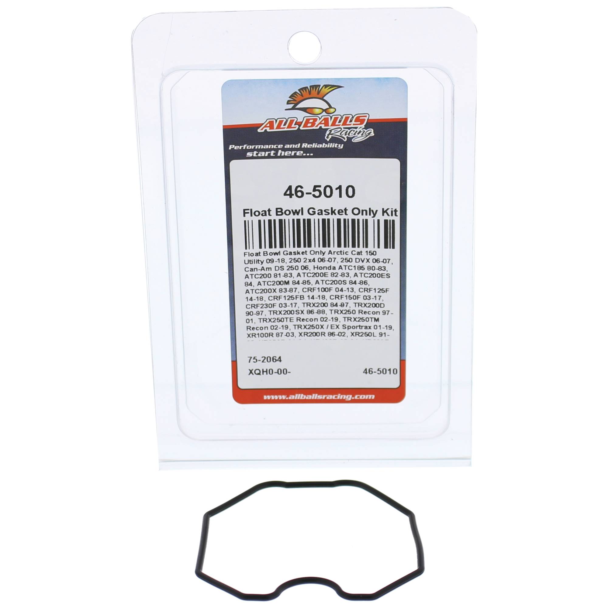 All Balls Float Bowl Gasket Only Kit (46-5010) for Honda ATC185 80-83
