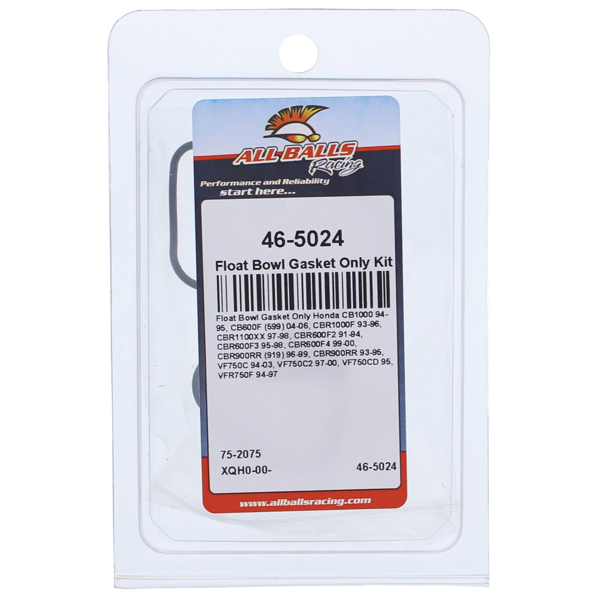 All Balls Float Bowl Gasket Only Kit (46-5024) for Honda CB600F (599) 04-06