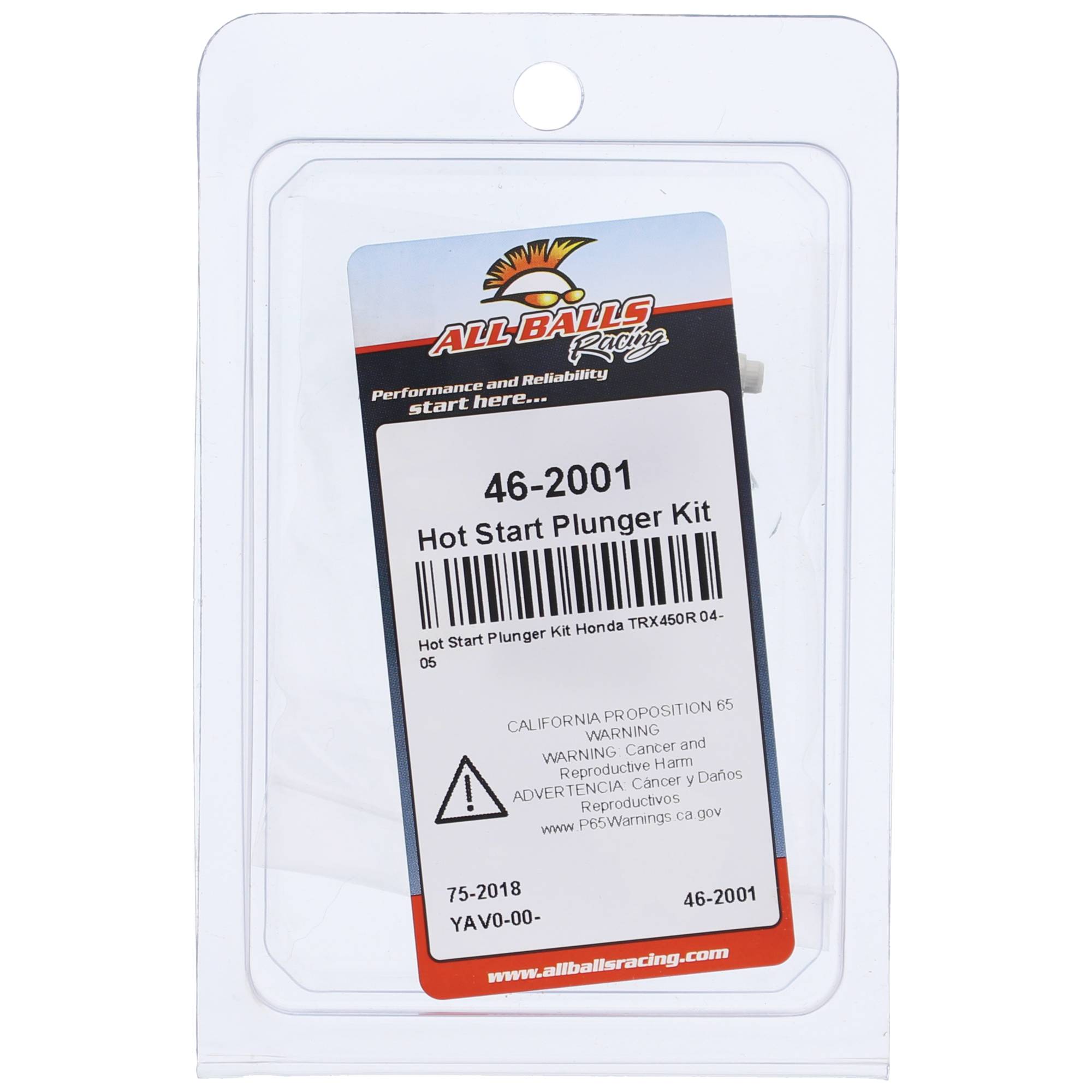 All Balls Hot Start Plunger Kit (46-2001) for Honda TRX450R 04-05