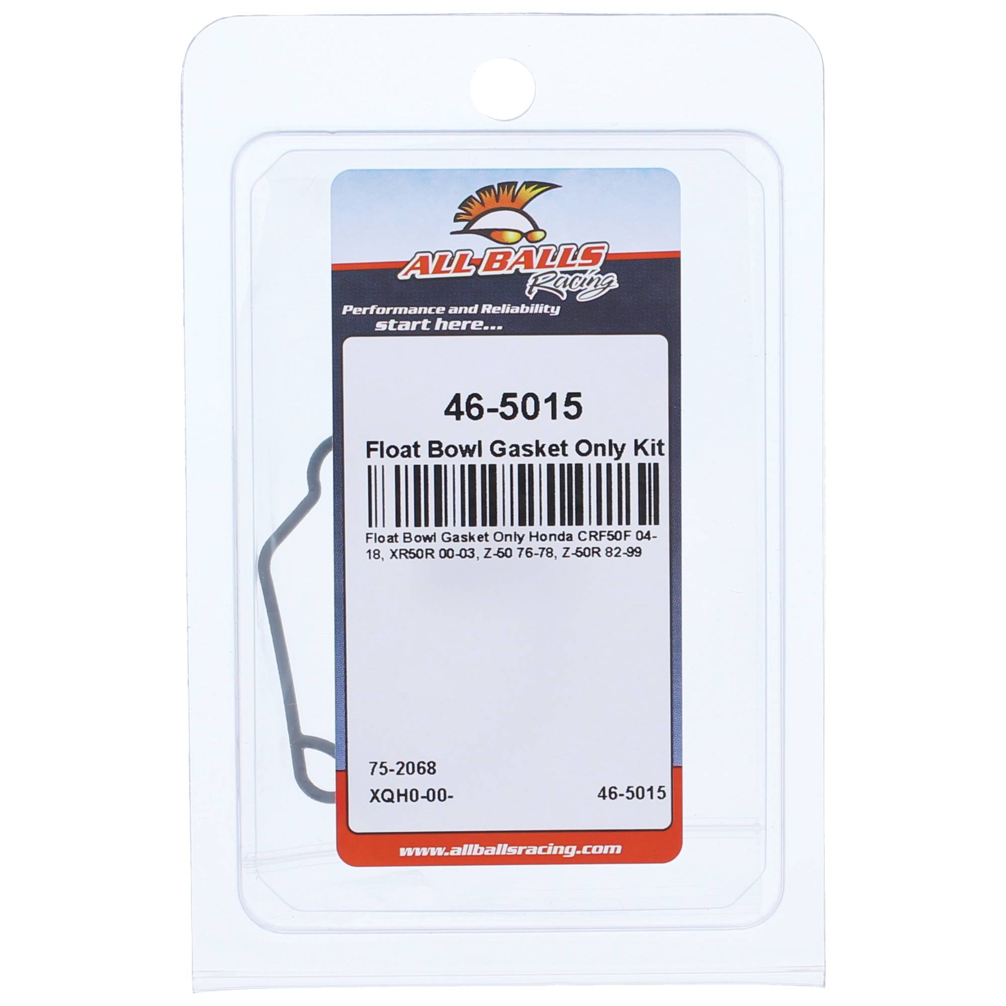All Balls Float Bowl Gasket Only Kit (46-5015) for HondaZ-50 76-78