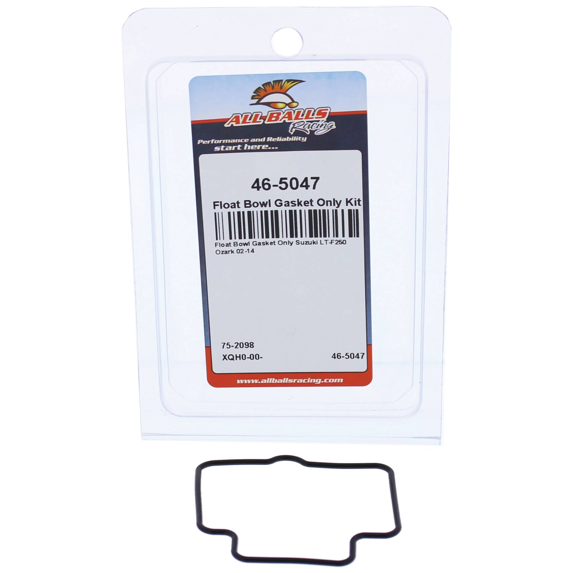 All Balls Float Bowl Gasket Only Kit (46-5047) for Suzuki LT-F250 Ozark 02-14