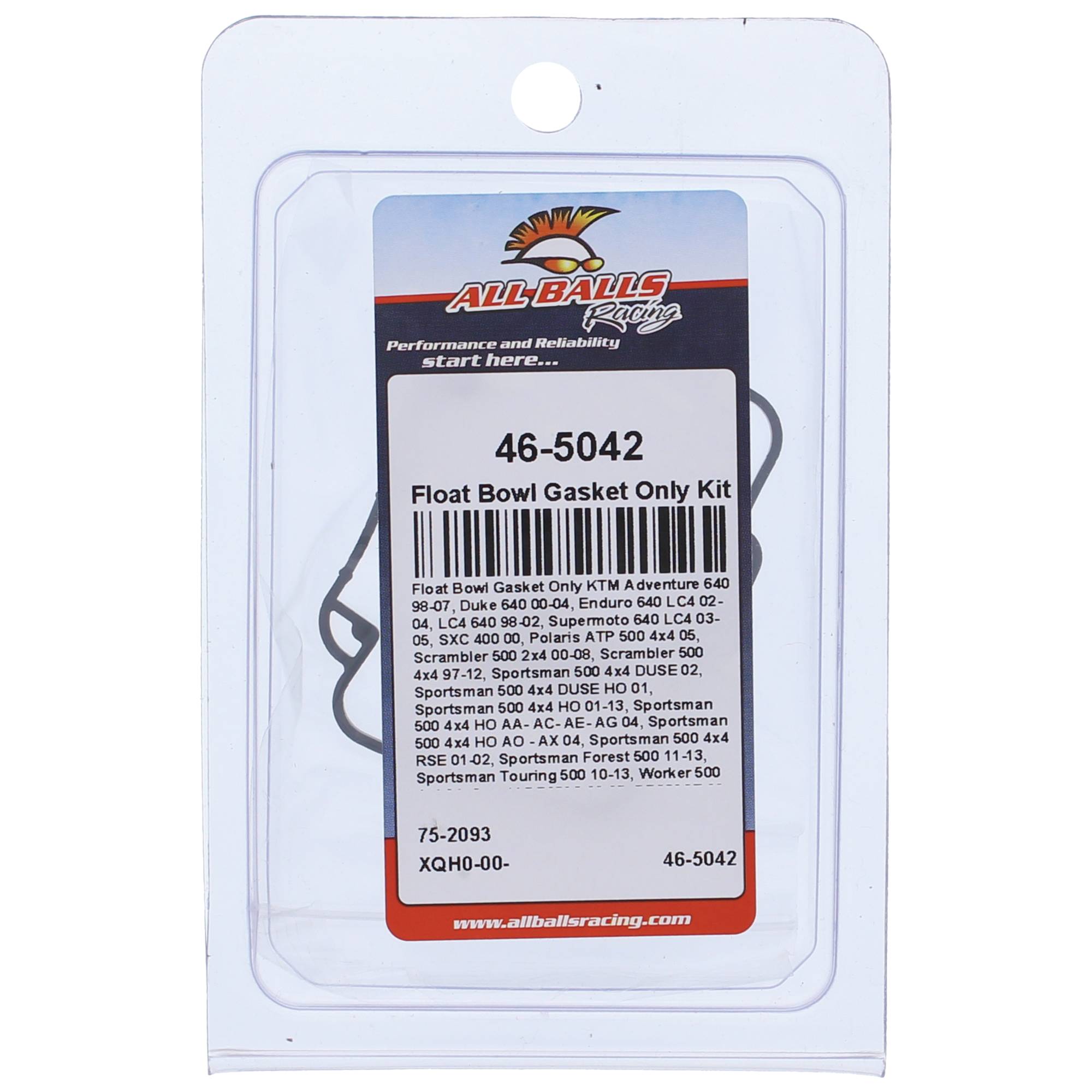 All Balls Float Bowl Gasket Only Kit (46-5042) for KTM Adventure 640 98-07