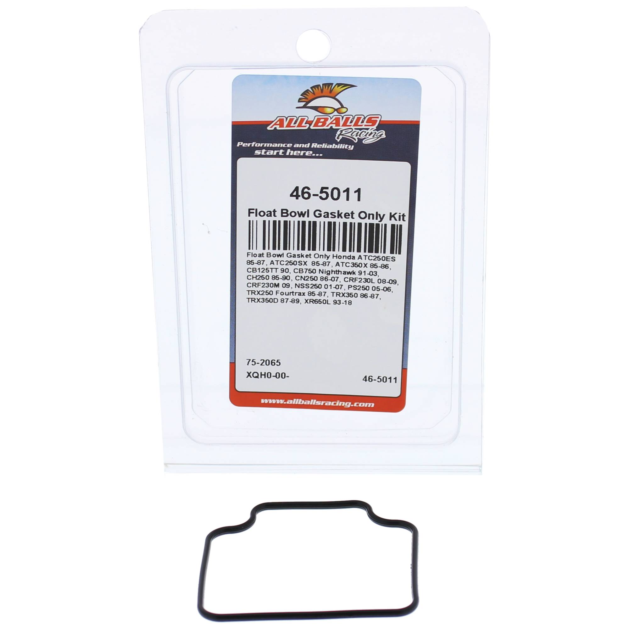 All Balls Float Bowl Gasket Only Kit (46-5011) for Honda ATC250SX 85-87