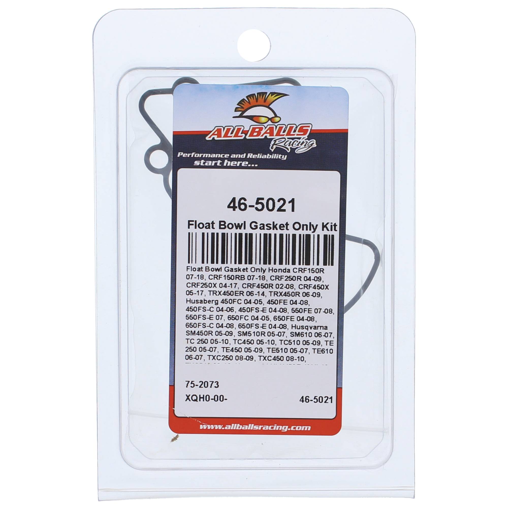 All Balls Float Bowl Gasket Only Kit (46-5021) for Suzuki RMZ250 04-09