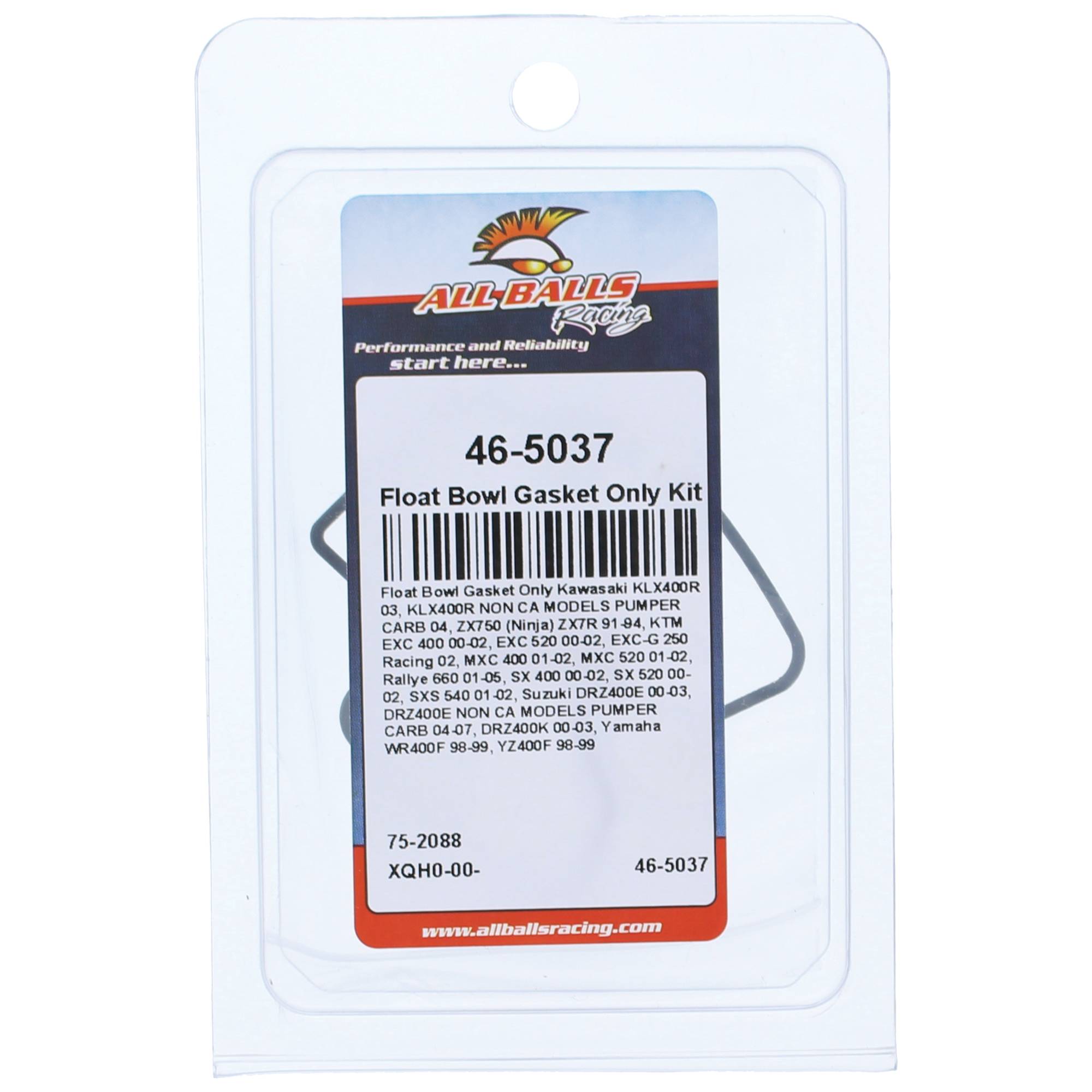 All Balls Float Bowl Gasket Only Kit (46-5037) for KTM MXC 400 01-02