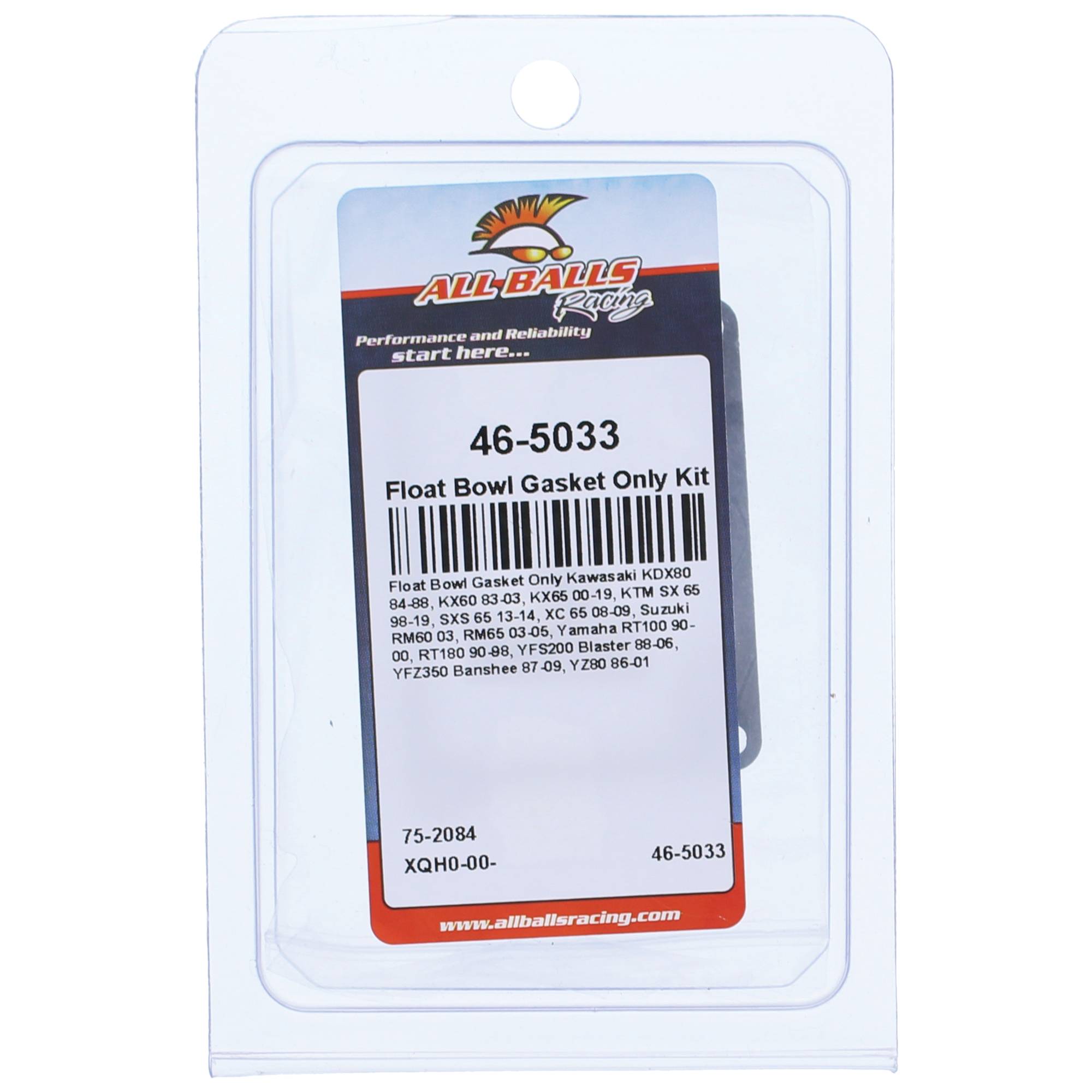 All Balls Float Bowl Gasket Only Kit (46-5033) for KTM SXS 65 13-14