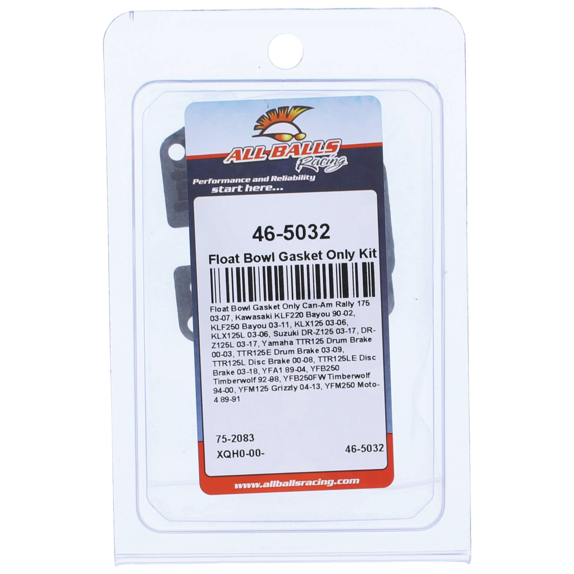 All Balls Float Bowl Gasket Only Kit (46-5032) forSuzuki DR-Z125 03-17