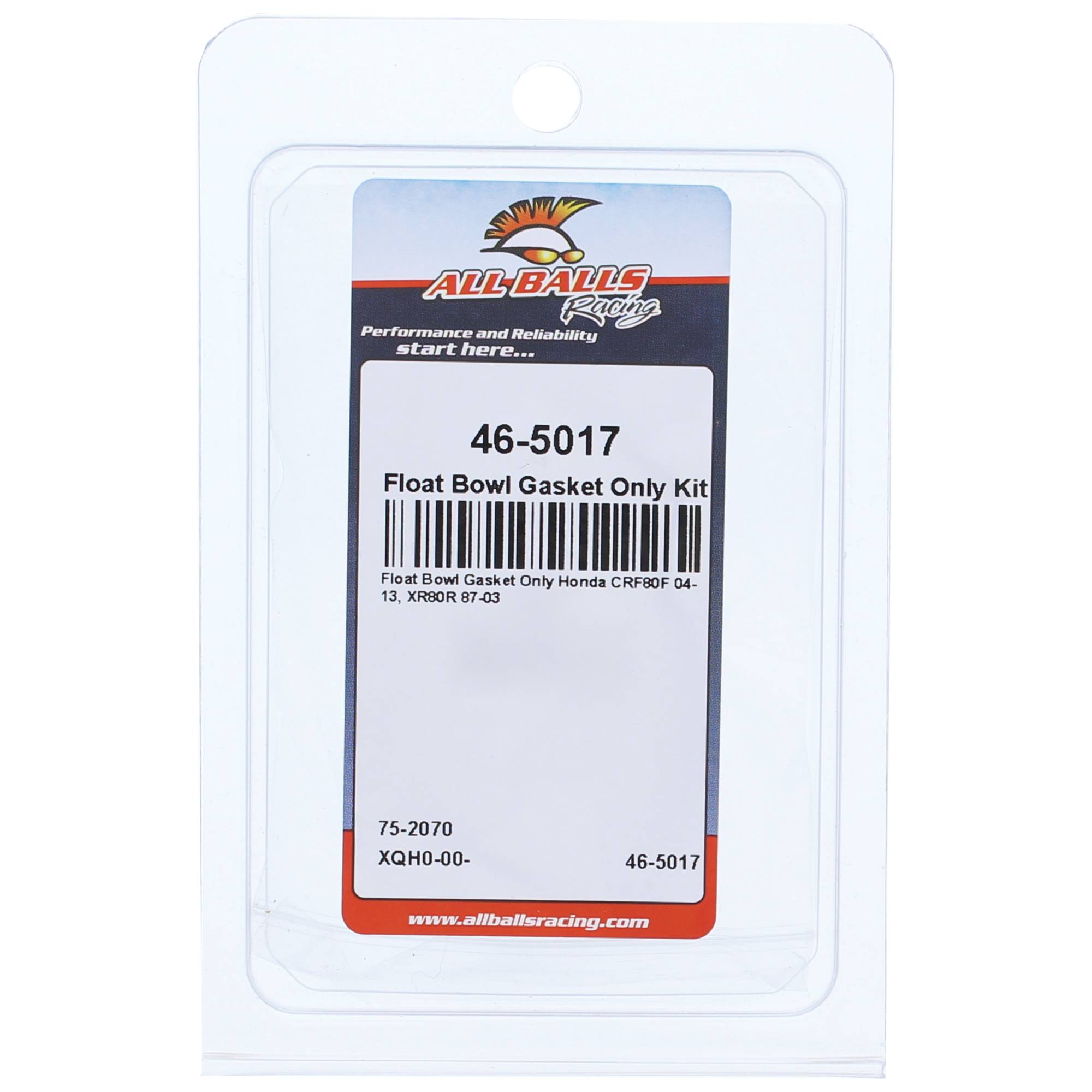 All Balls Float Bowl Gasket Only Kit (46-5017) for Honda CRF80F 04-13