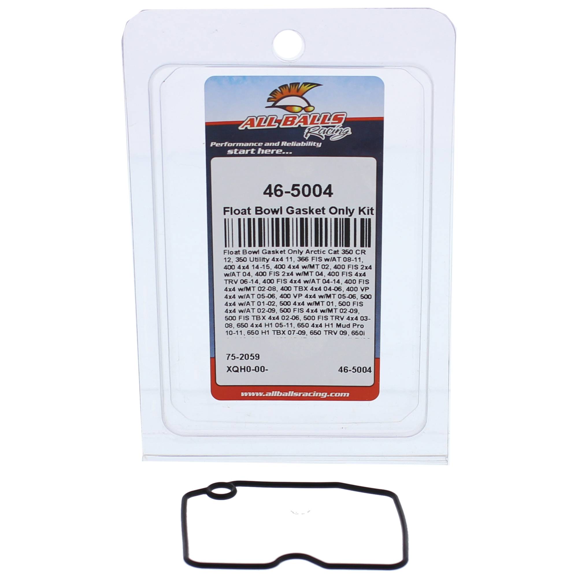 All Balls Float Bowl Gasket Only Kit (46-5004) for Kawasaki VN1500G NOMAD 99-01