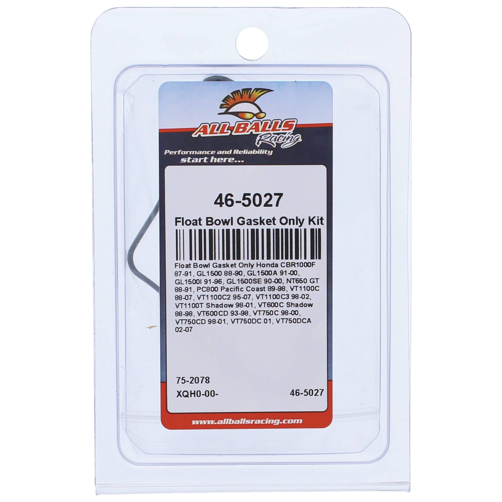 All Balls Float Bowl Gasket Only Kit (46-5027) for Honda VT750DCA 02-07