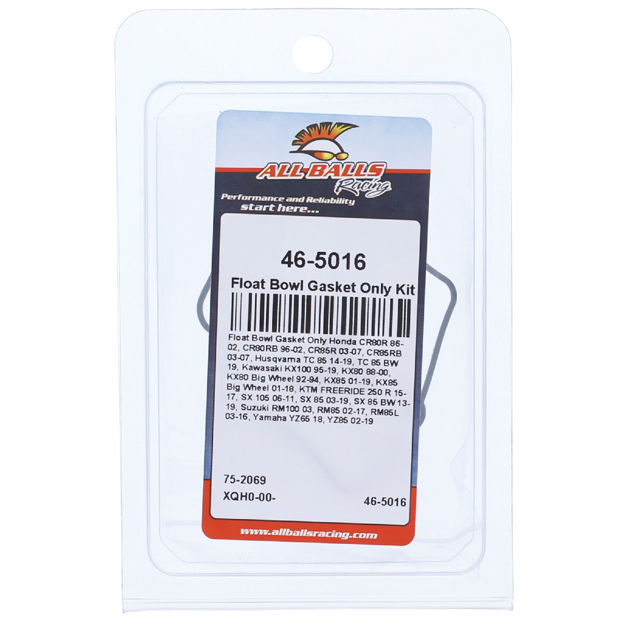 All Balls Float Bowl Gasket Only Kit (46-5016) for KTM FREERIDE 250 R 15-17