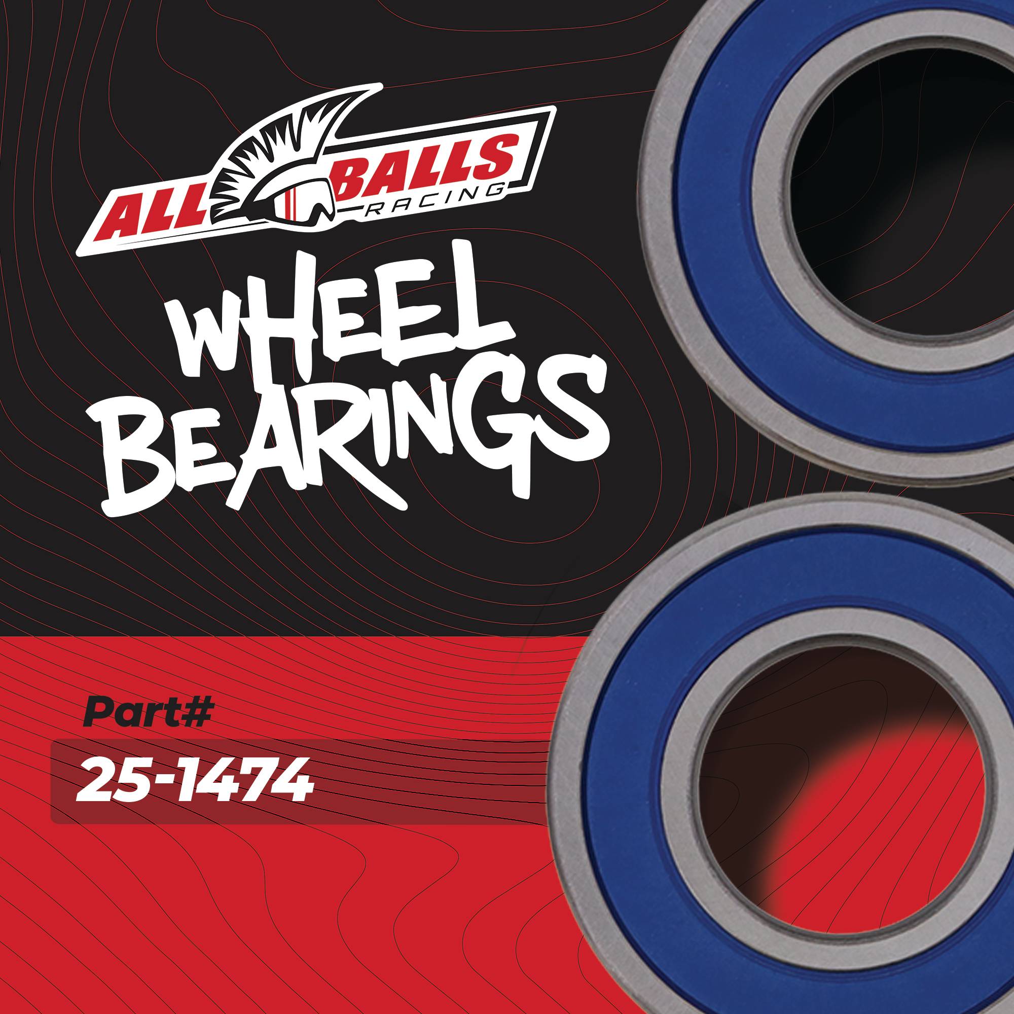 All Balls Wheel Bearing Seal Kit for Yamaha