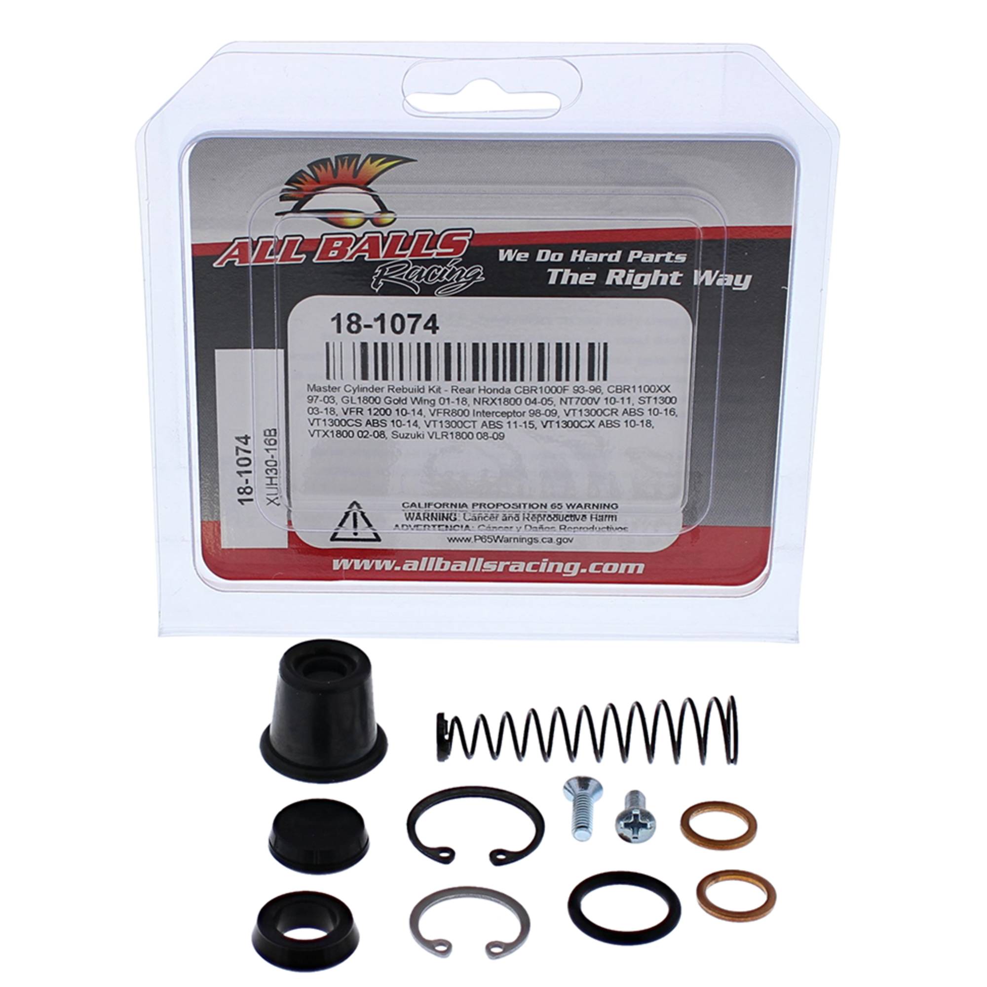 All Balls Master Cylinder Rebuild kit 18-1074 for Honda CBR 1100 XX 97-03