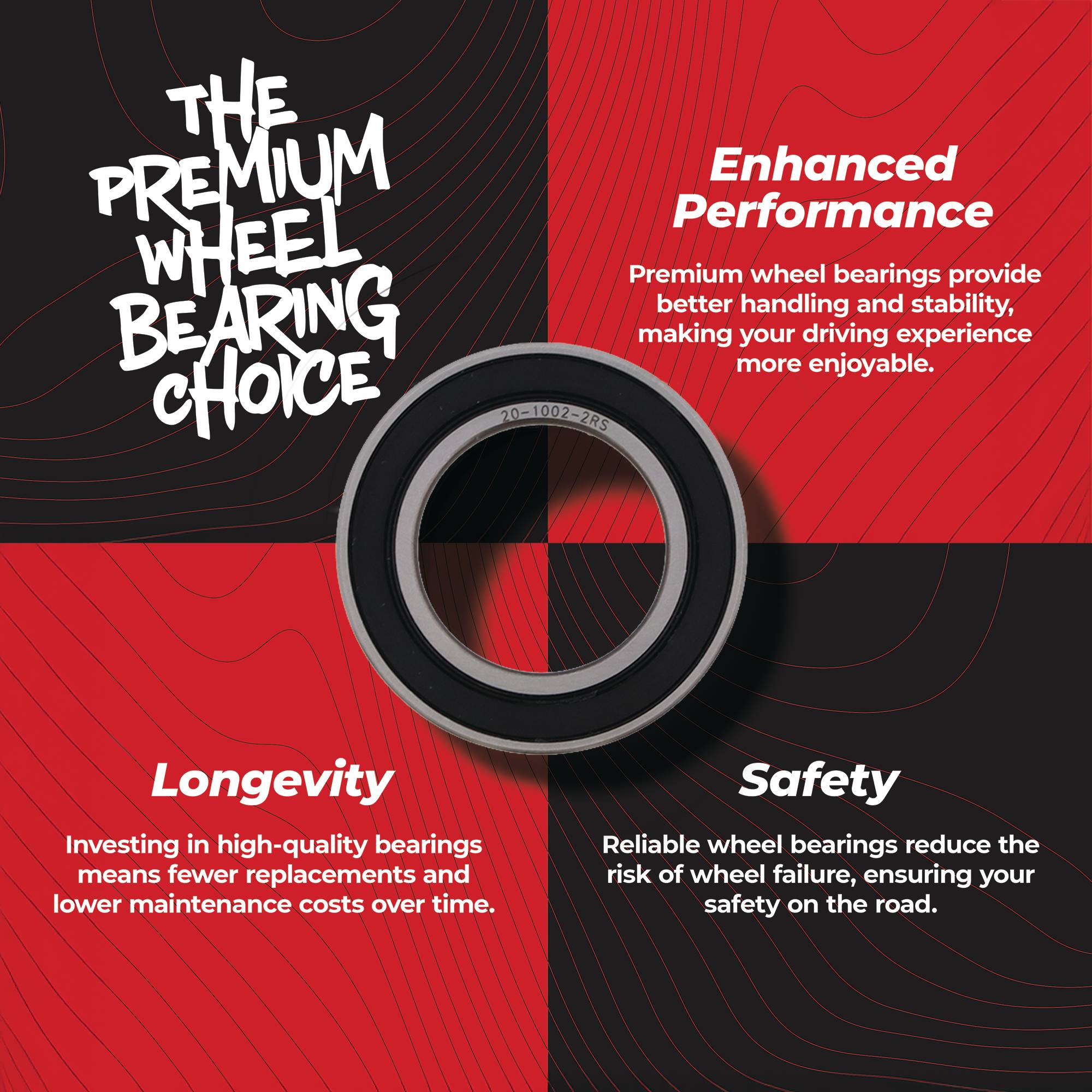 All Balls Wheel Bearing Seal Kit for Honda