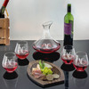 5-Pce Monogrammed Sunlight Wine Carafe Set 