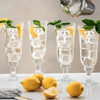 Personalized Pedestal Cocktail/Kool Aid/Water Glasses, set/4
